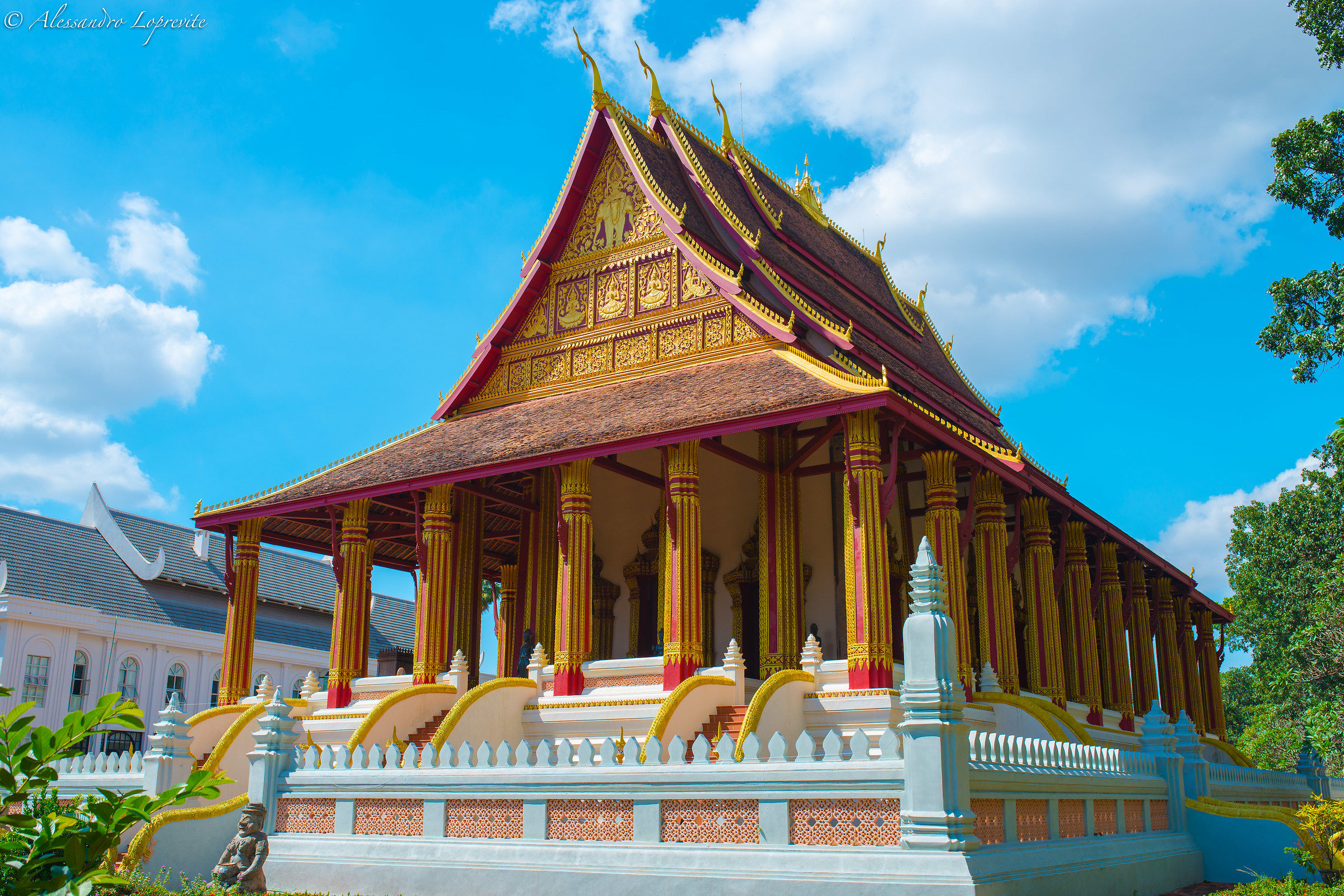 Temple in Luang Pranang