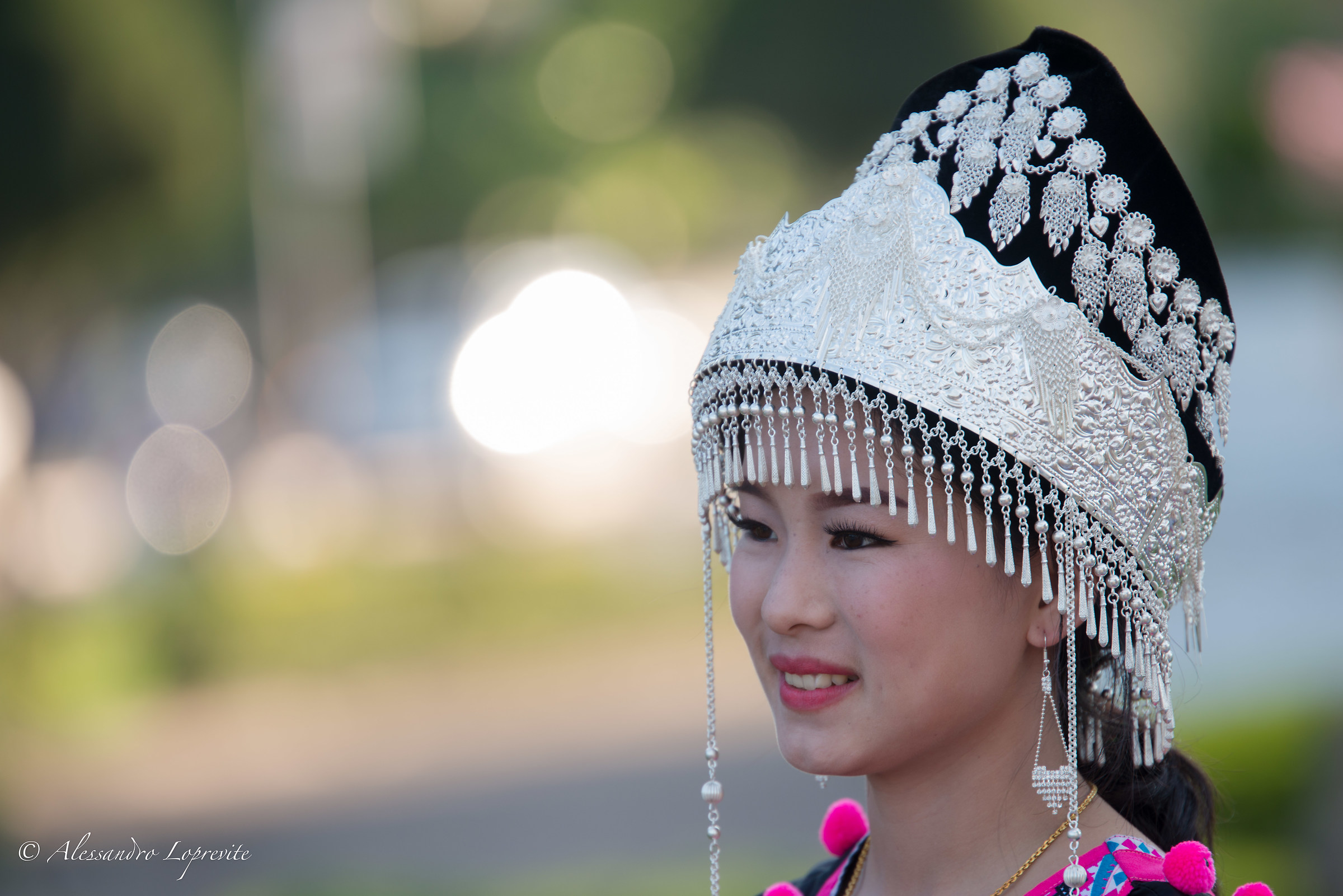 Girl near Luang Prabang