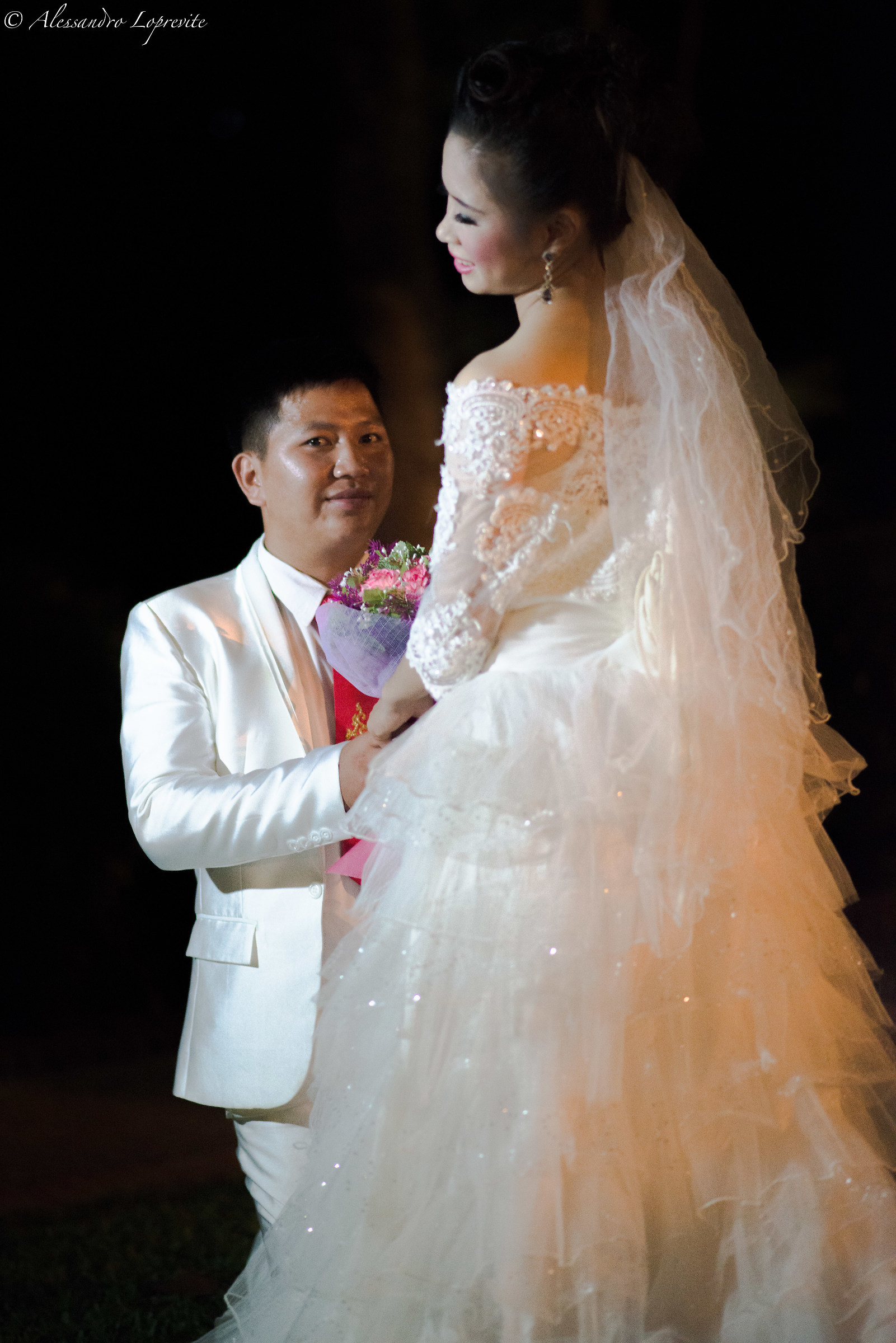 Laotian newlyweds