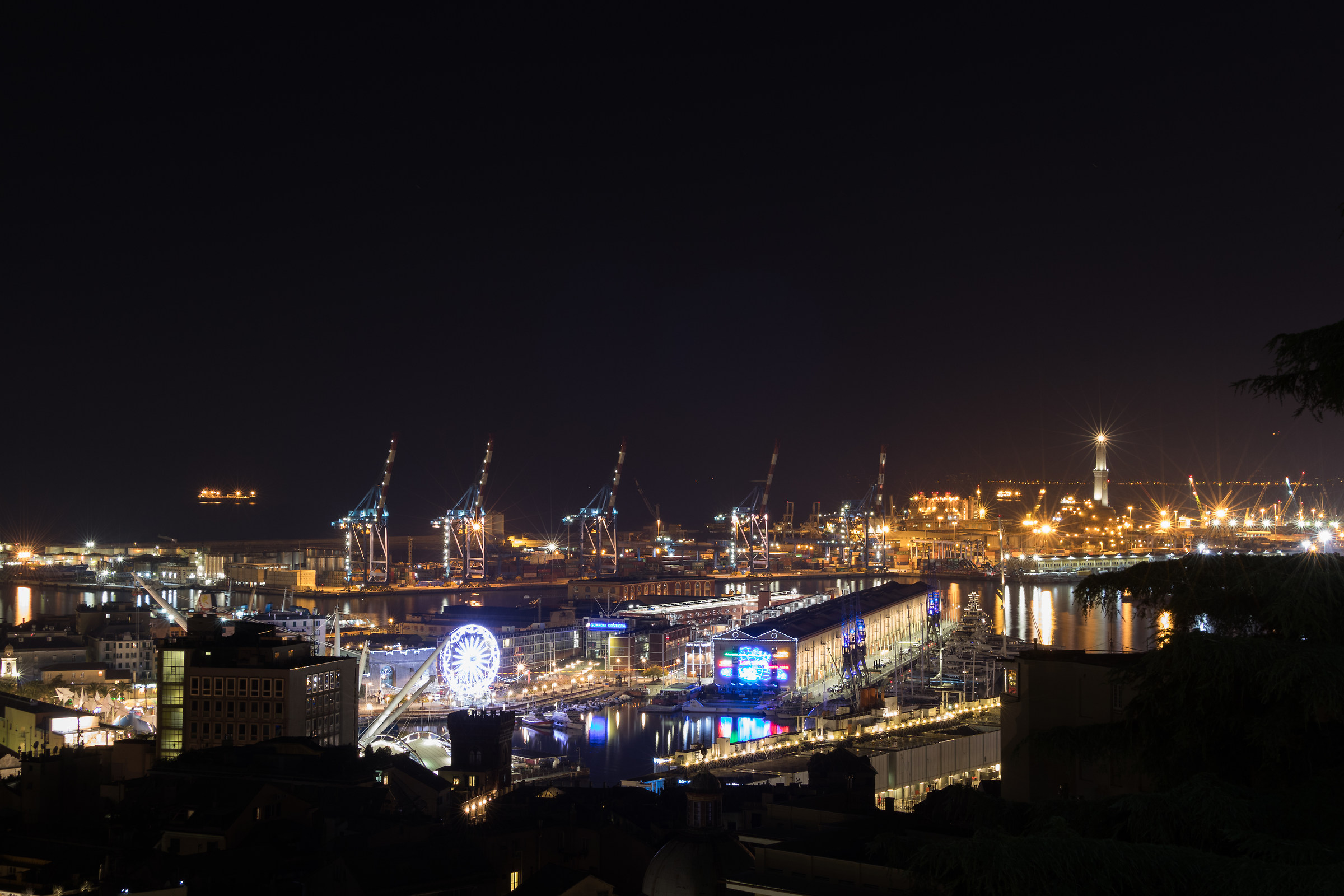 view from castle esplanade