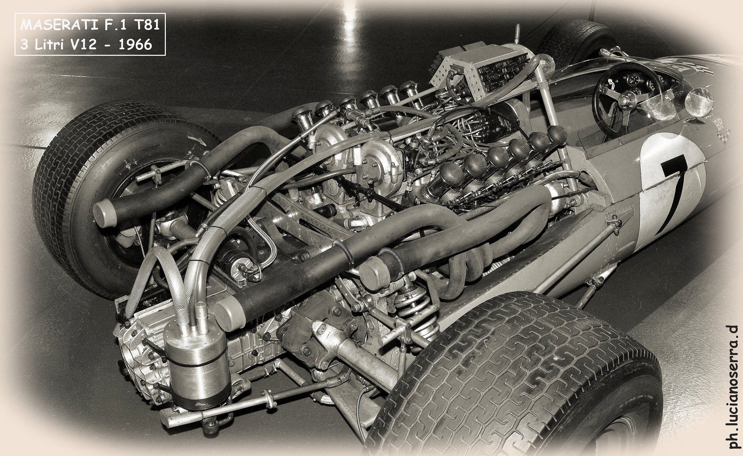 Motore Maserati F.1 T81 3 Litri V12 - 1966