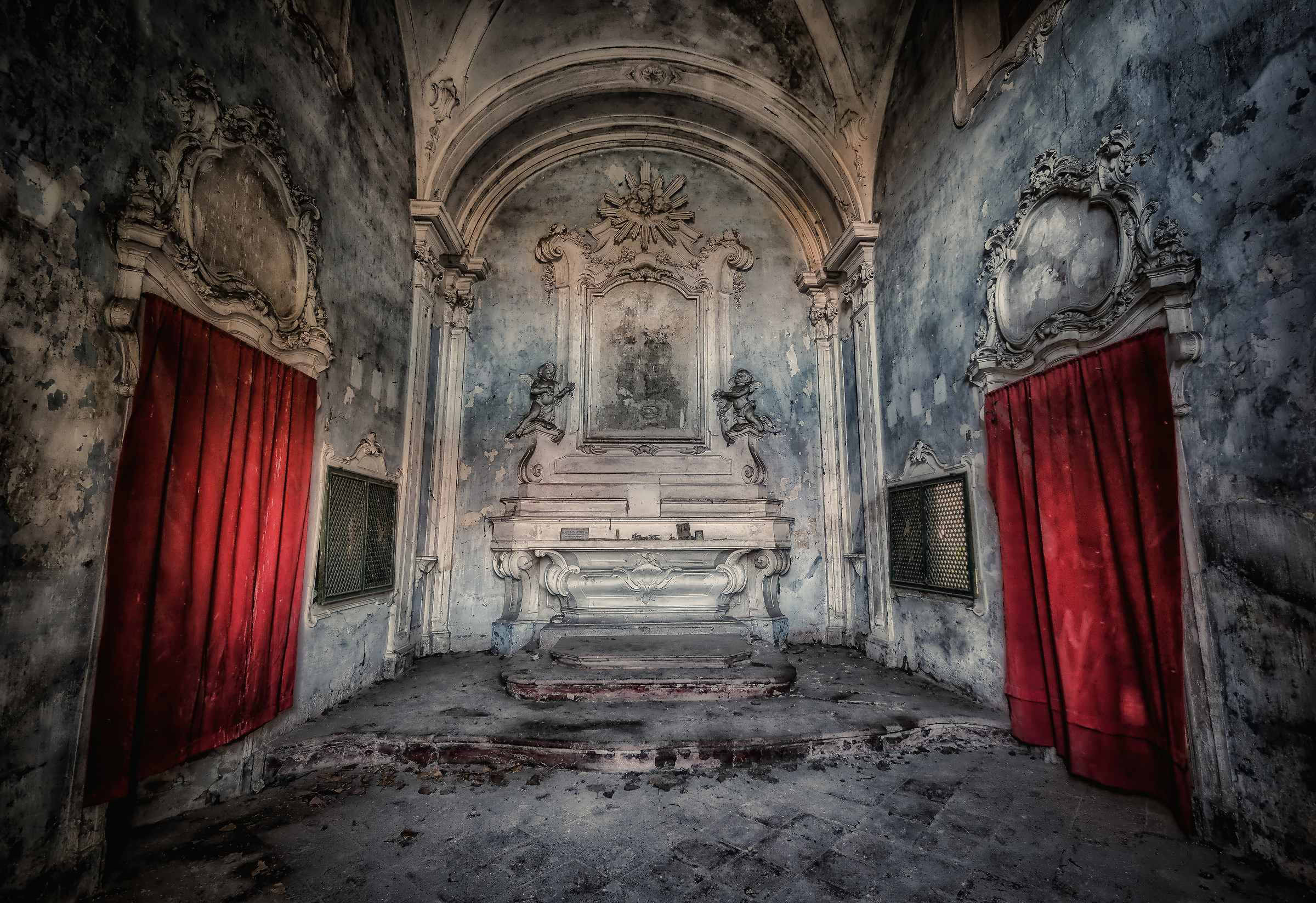 Red and blue dream ... villa I.