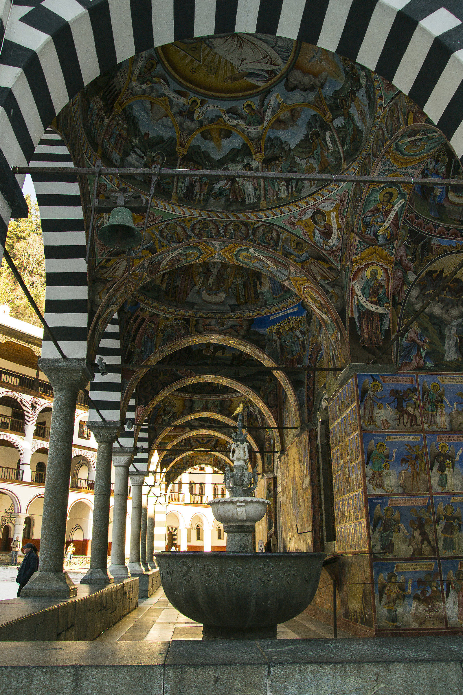 Frescoes of the Monastery of Rila