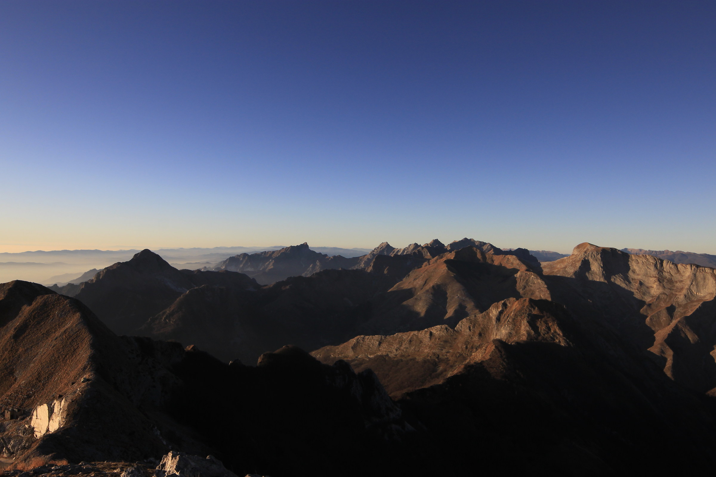 Panorama from Mount Corchia