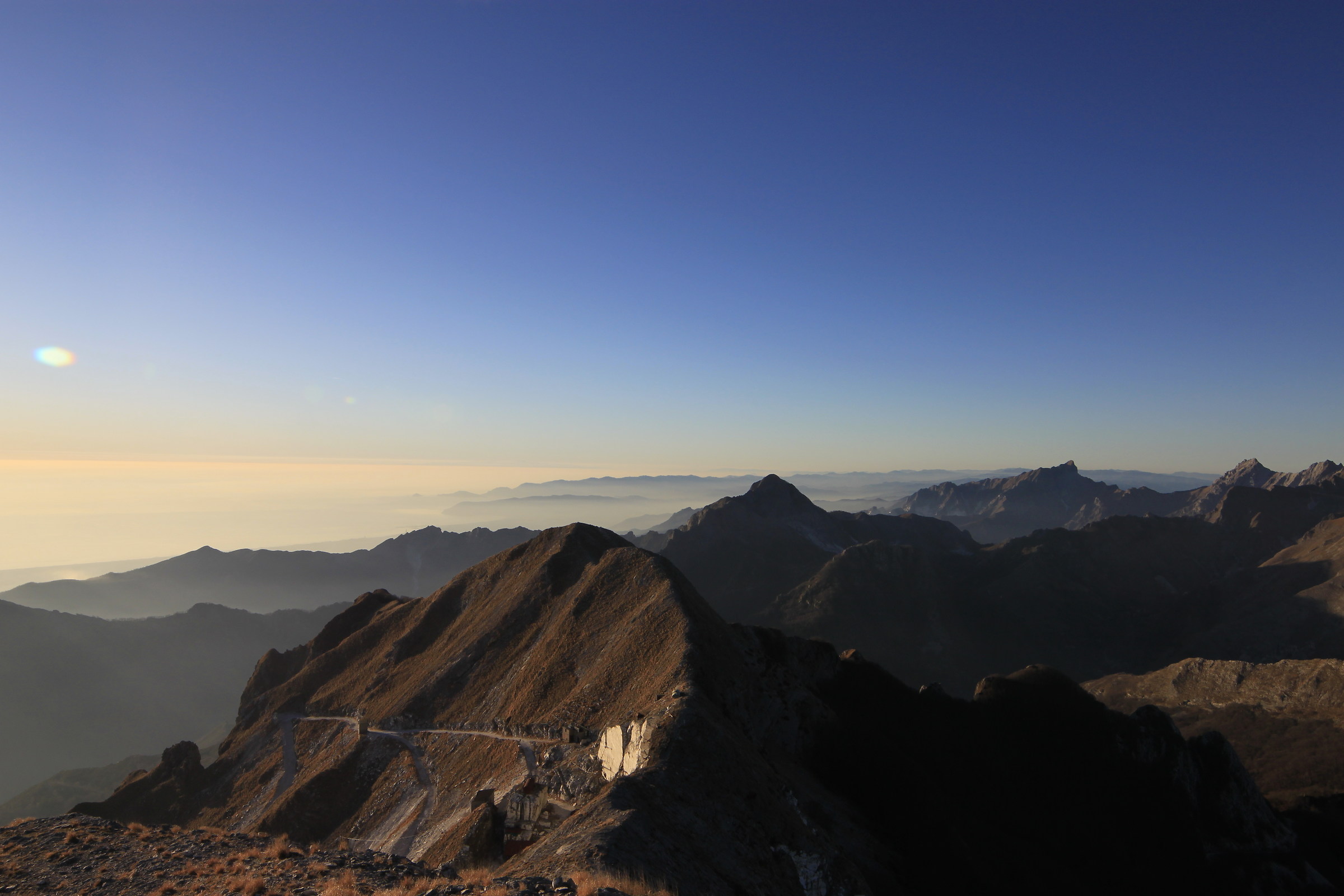 Panorama from Mount Corchia