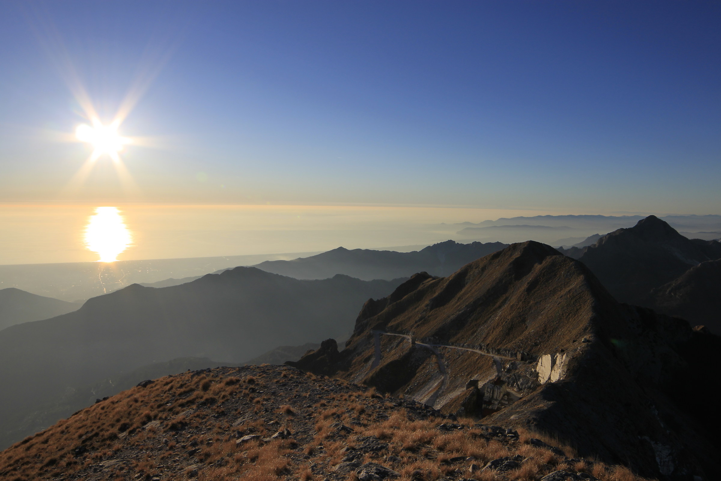 Panorama from Mount Corchia