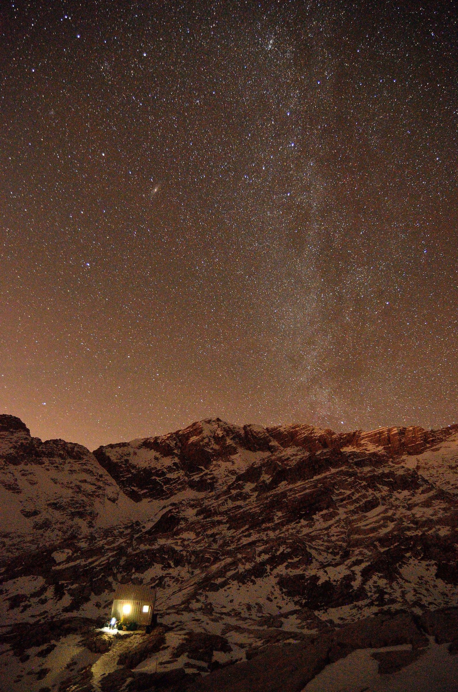 Lattina, Via Lattea e Andromeda.