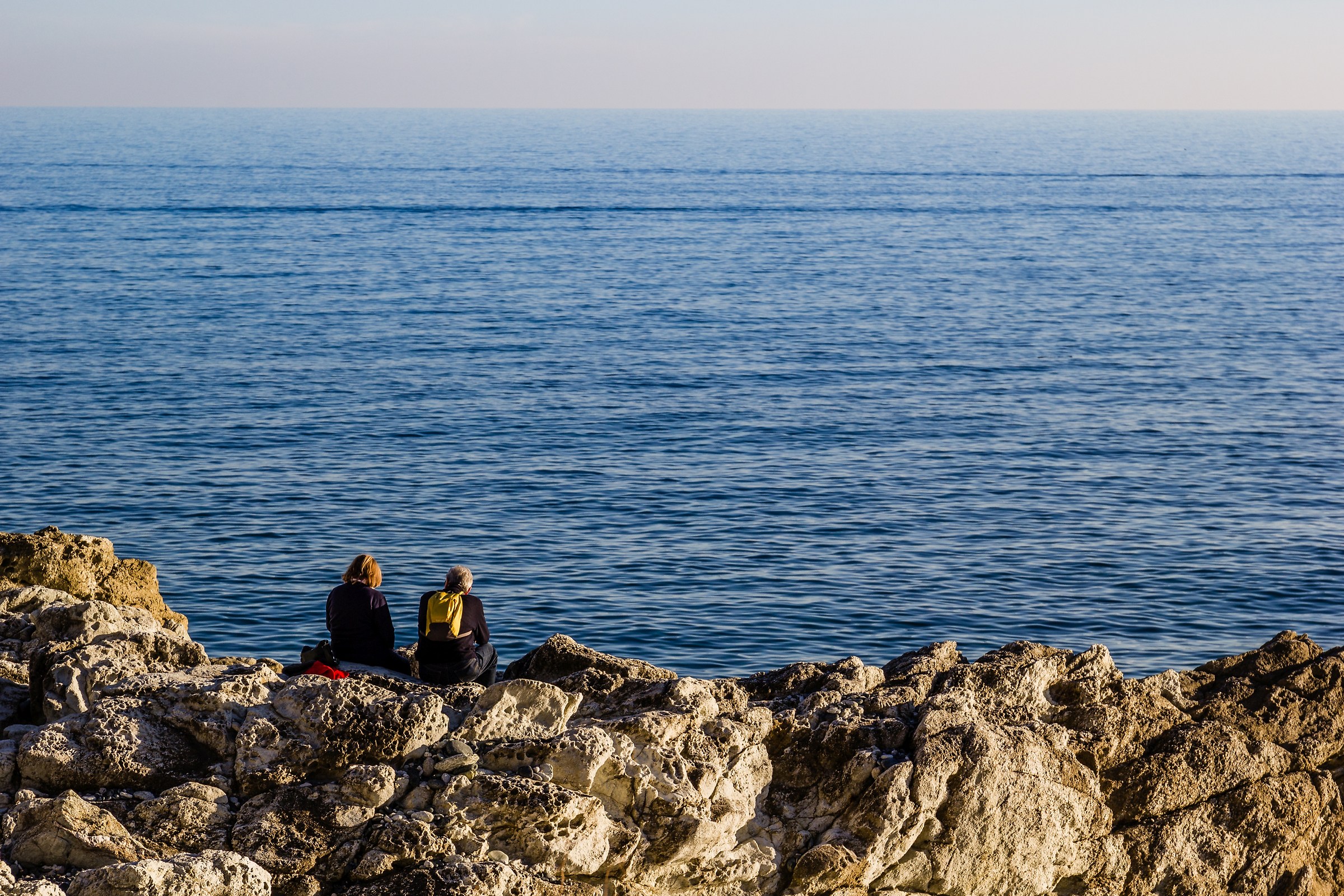 Admiring the horizon