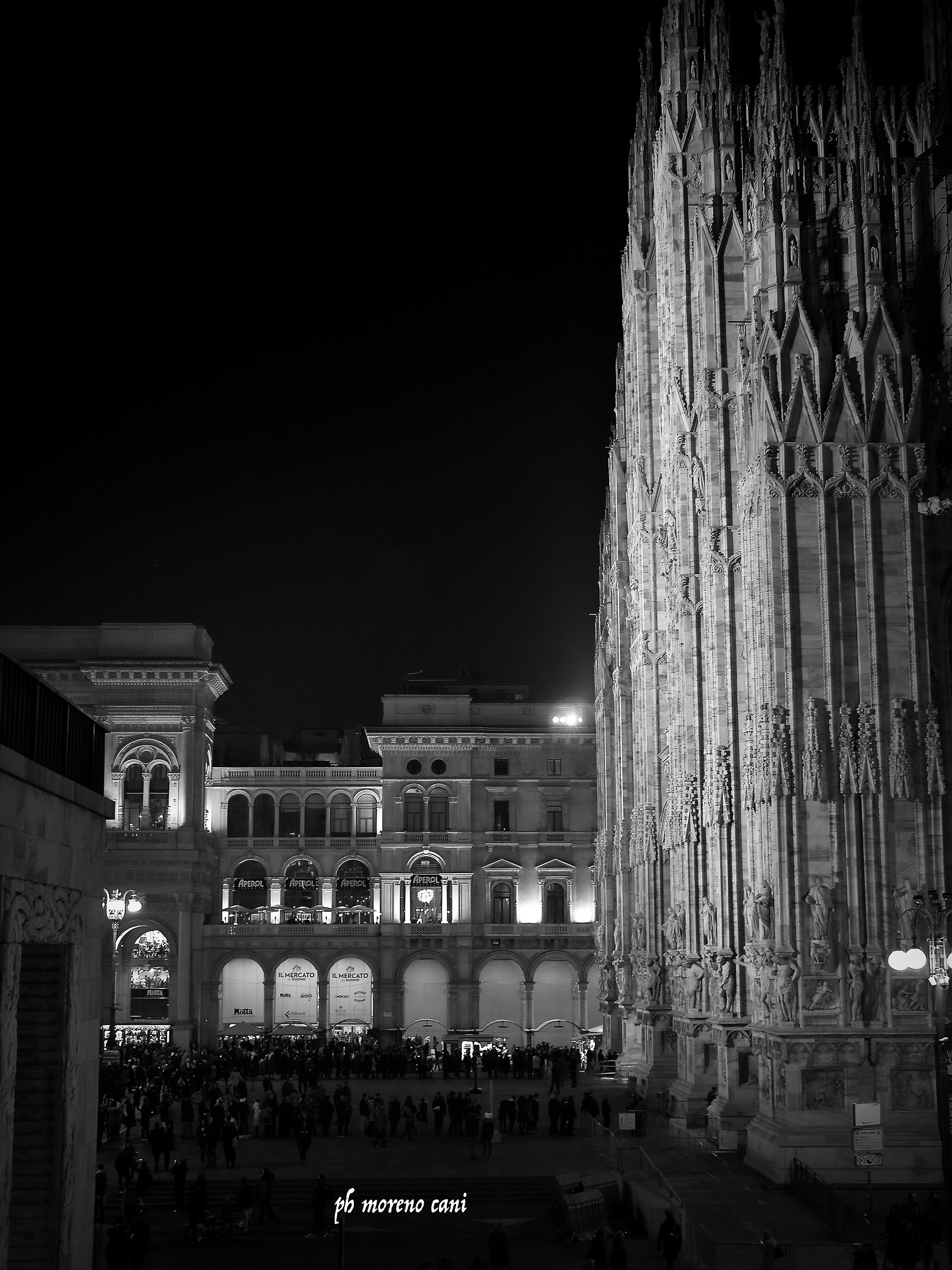 Milan by night