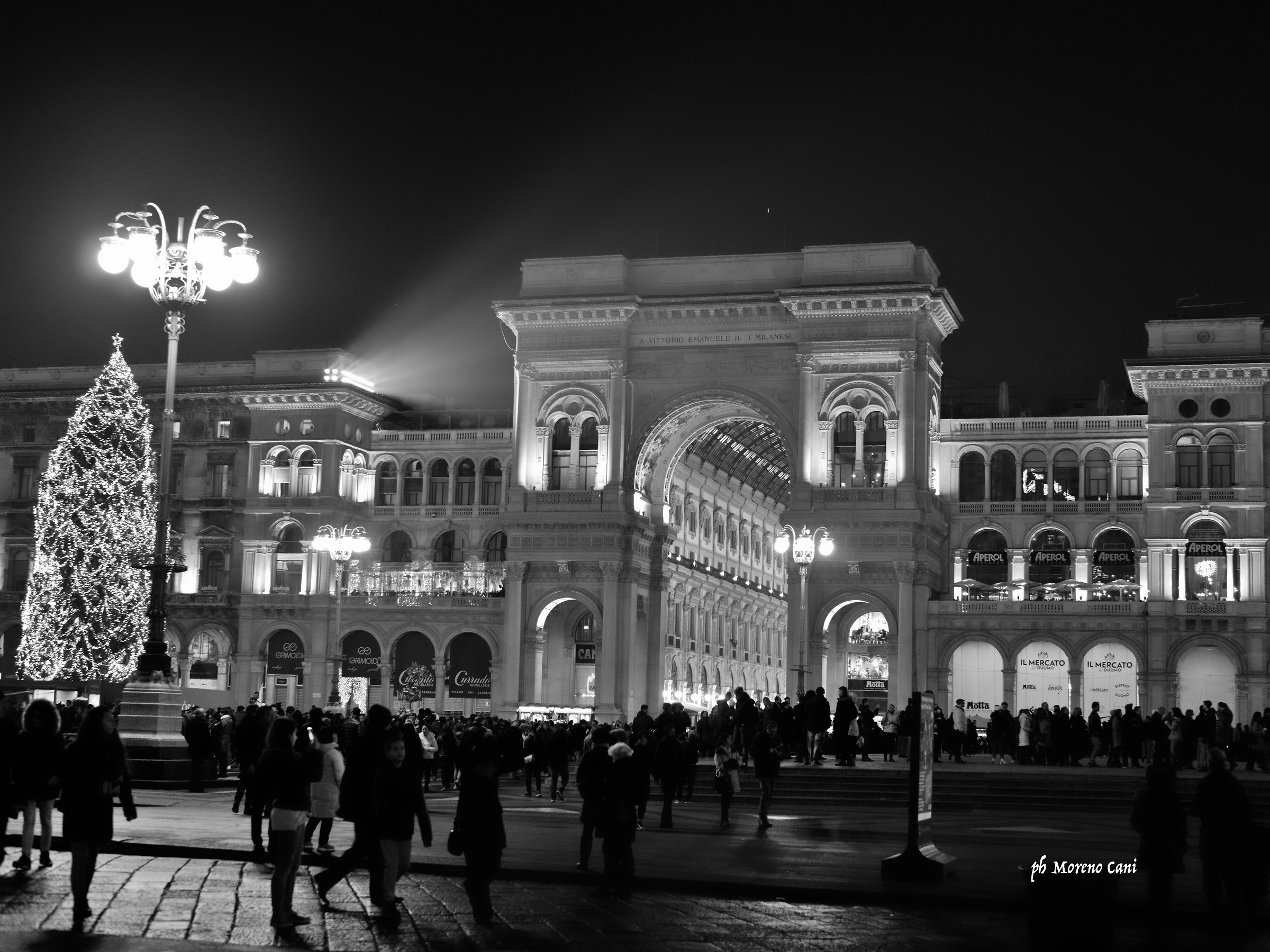 Milan by night