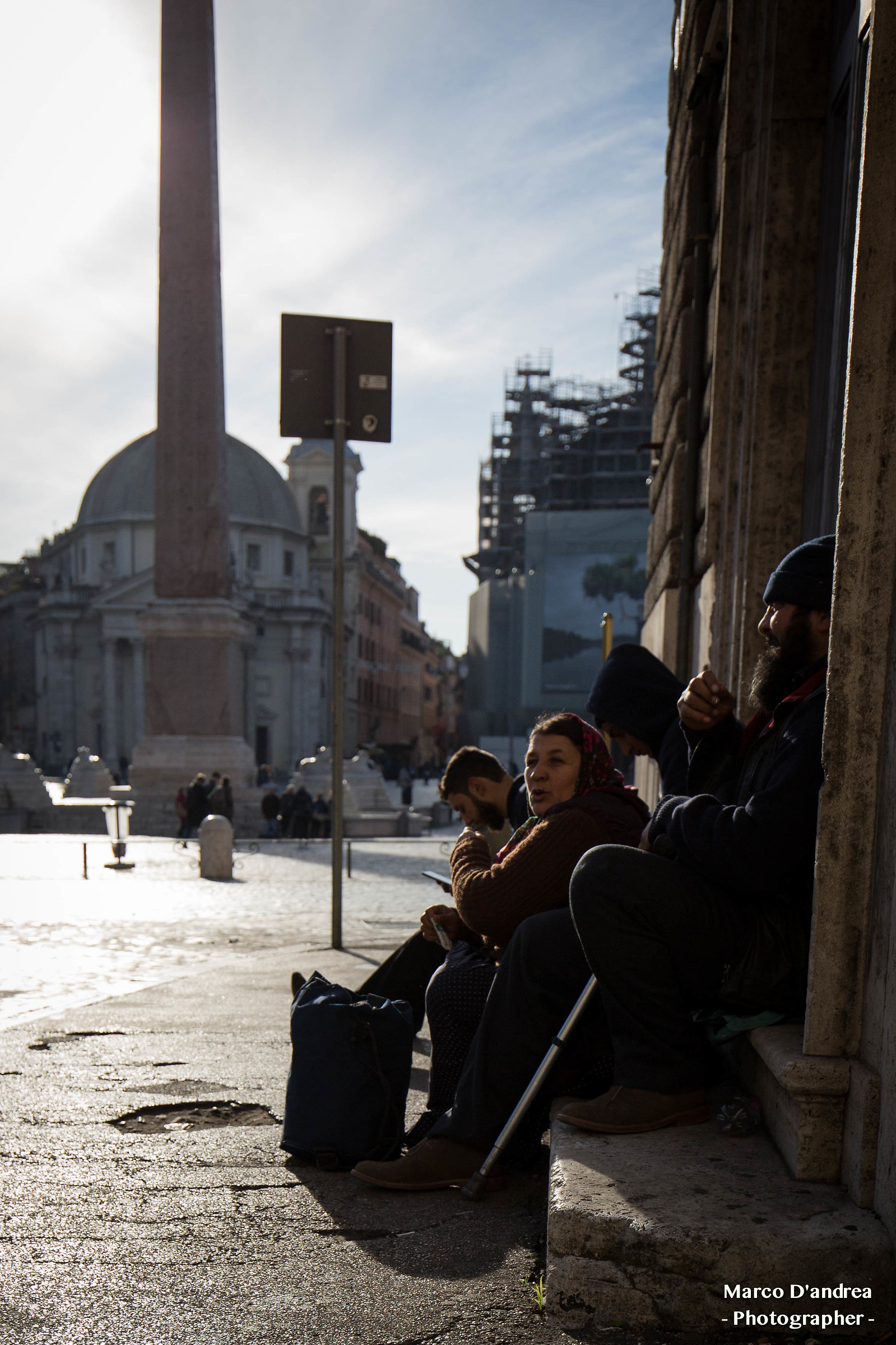 nomadi che vivono un mondo loro
