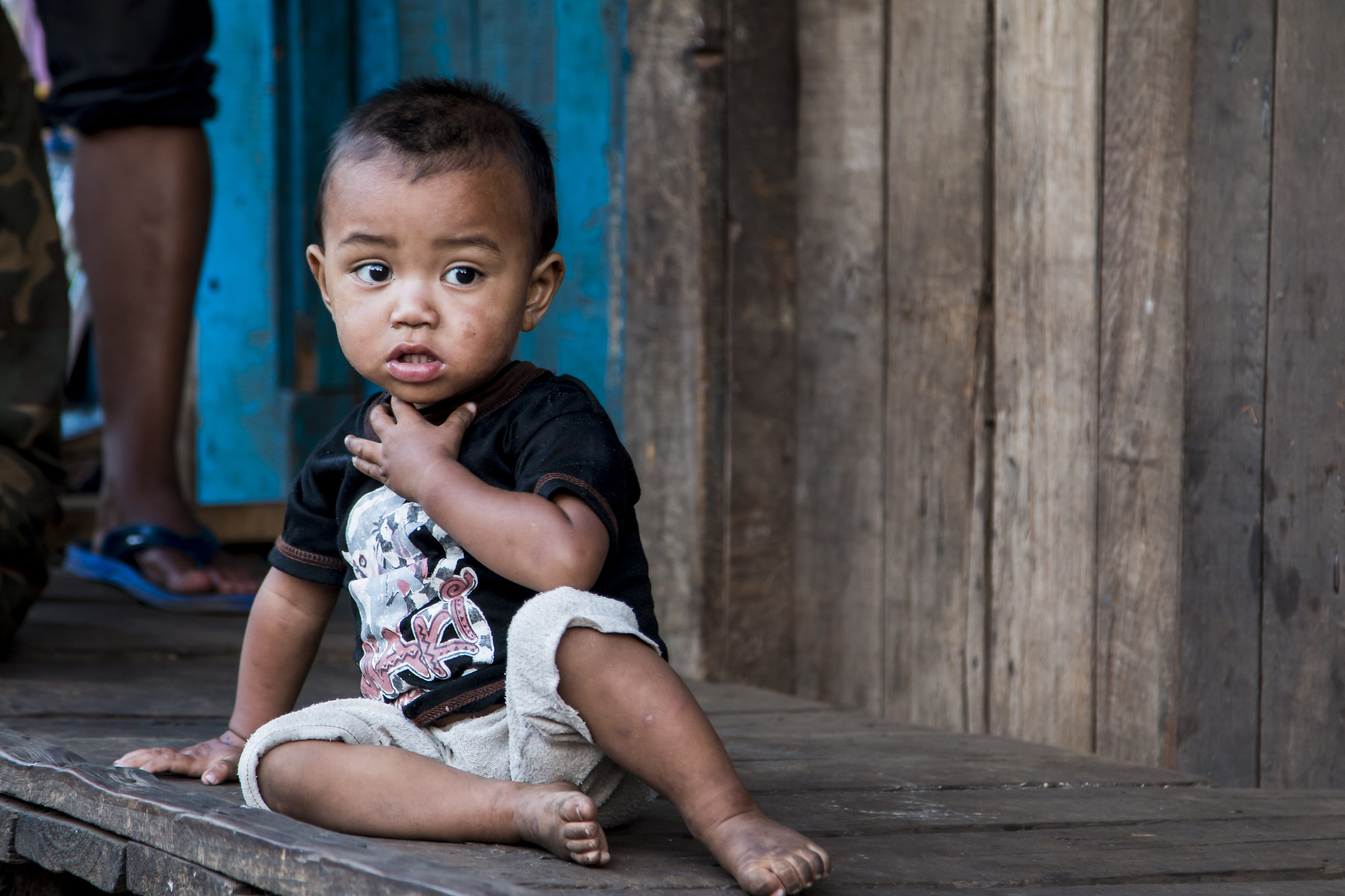 Aspirante commesso al mercato di Manakara