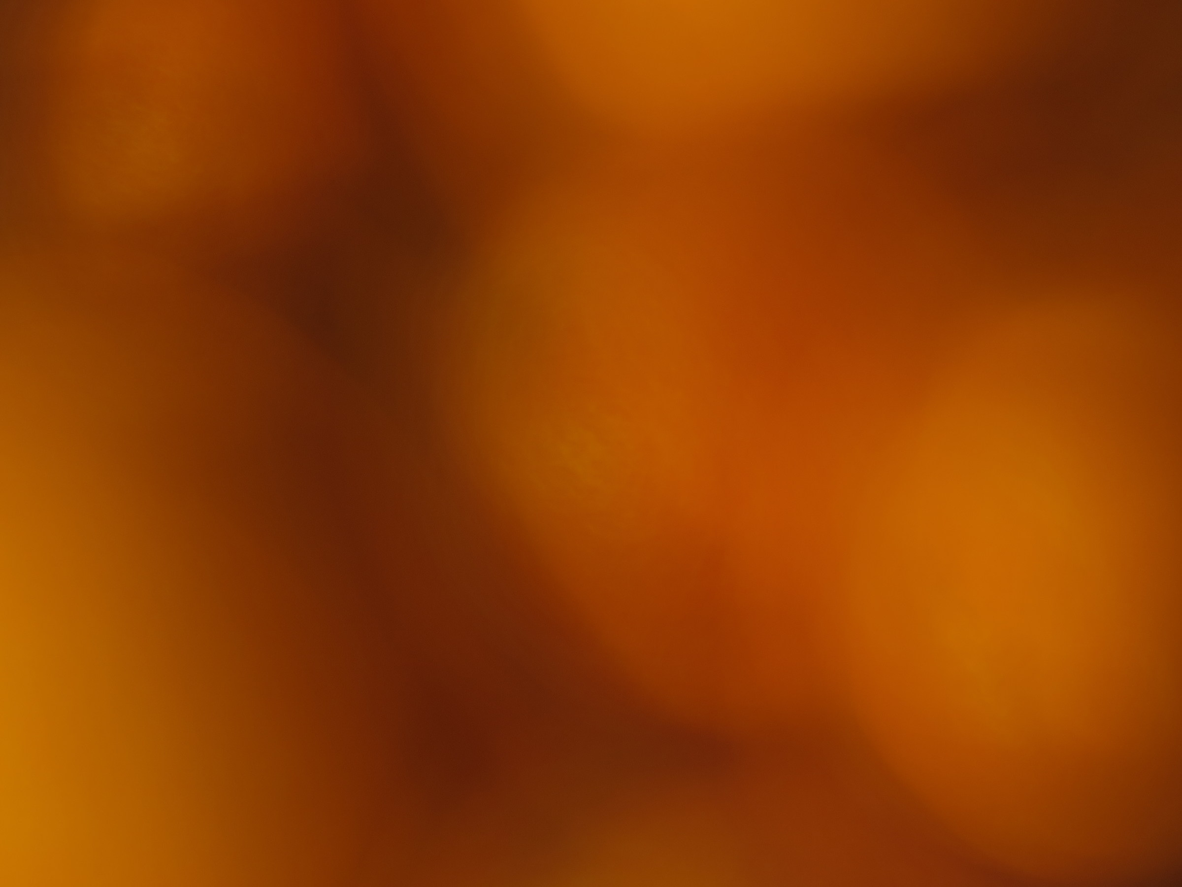 blurry orange