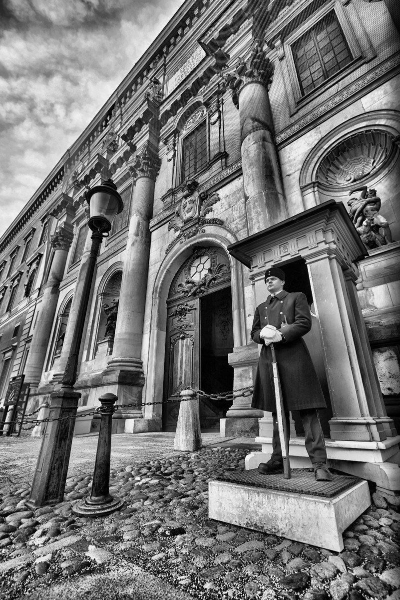 Piantone Palazzo Reale Stoccolma