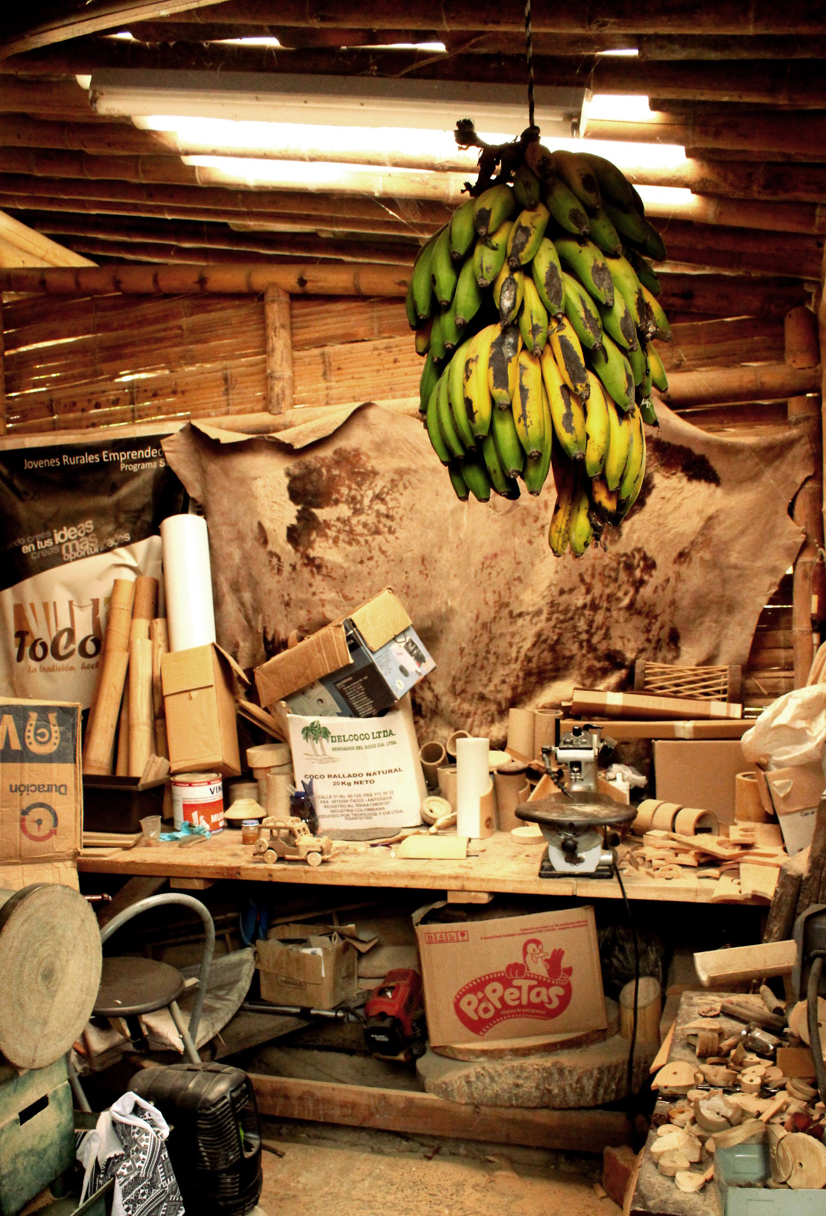 Laboratorio comune di artigianato (Salento, Colombia)
