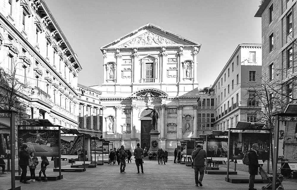 St. faithful church in milan