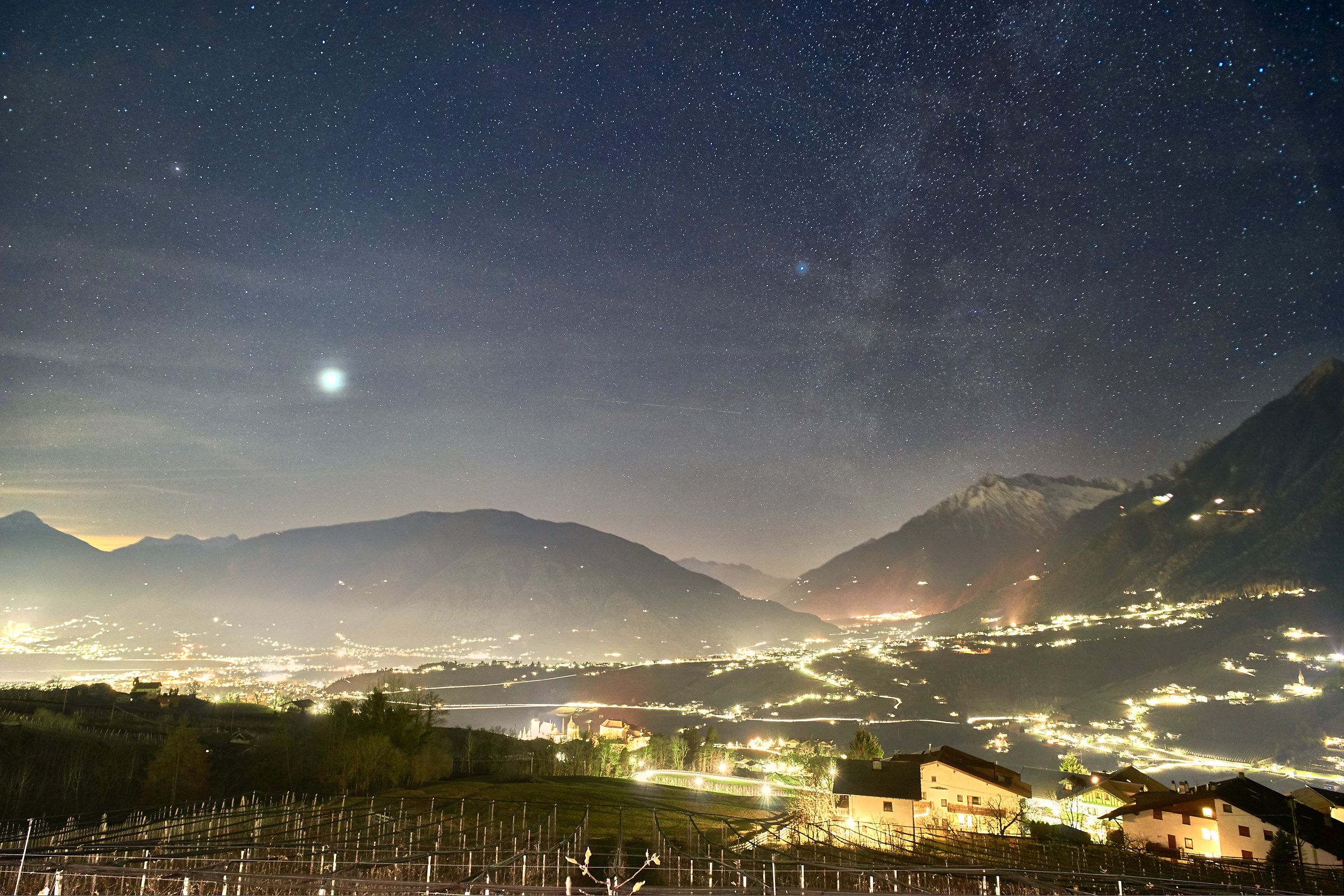 the 2 valleys of Merano