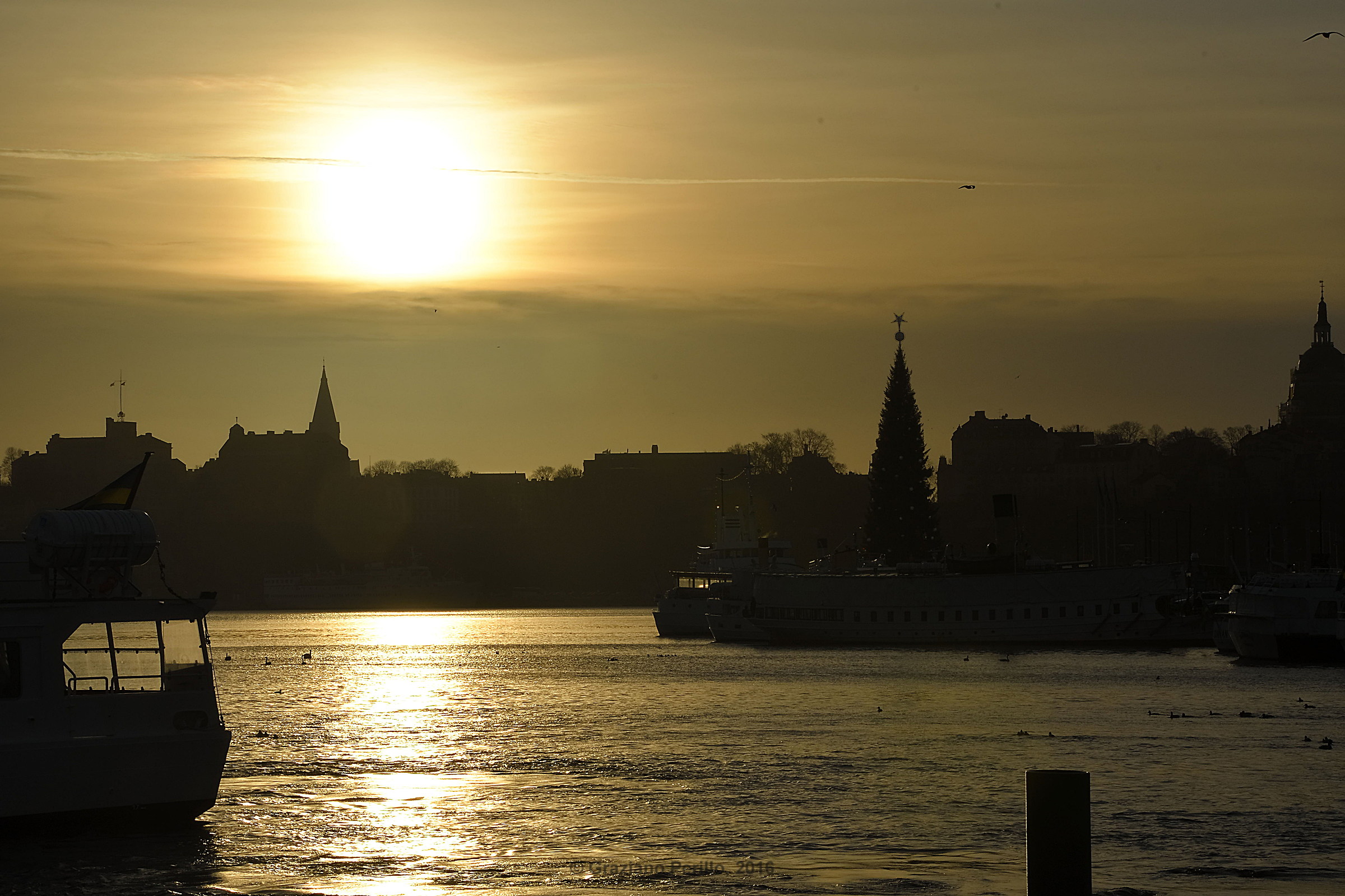 Sun in Stockholm