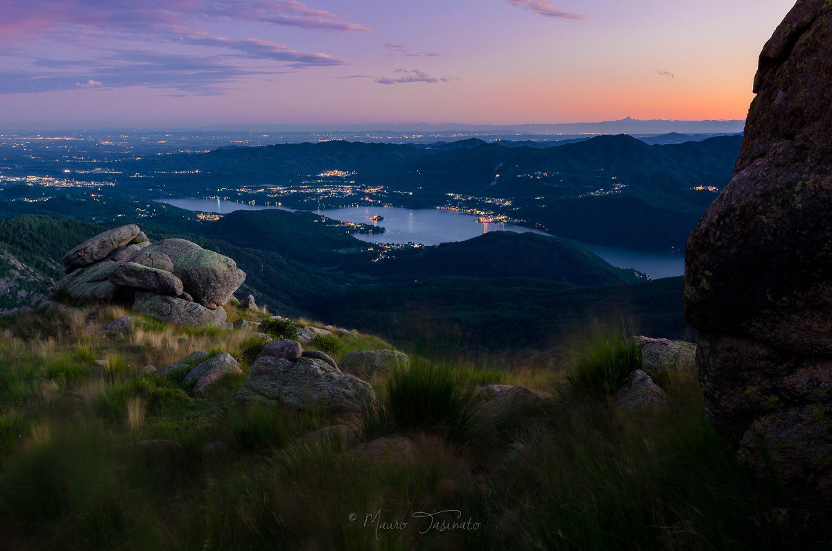 Tramonto dal Mottarone