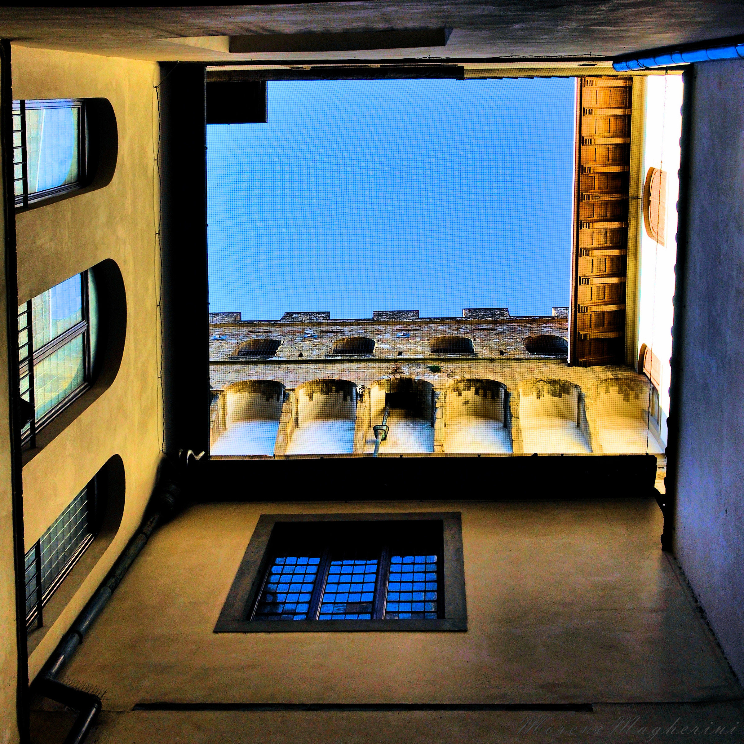 The sky from the Old