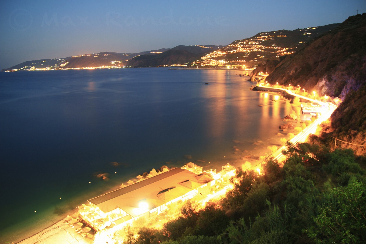Capo d'Orlando night view