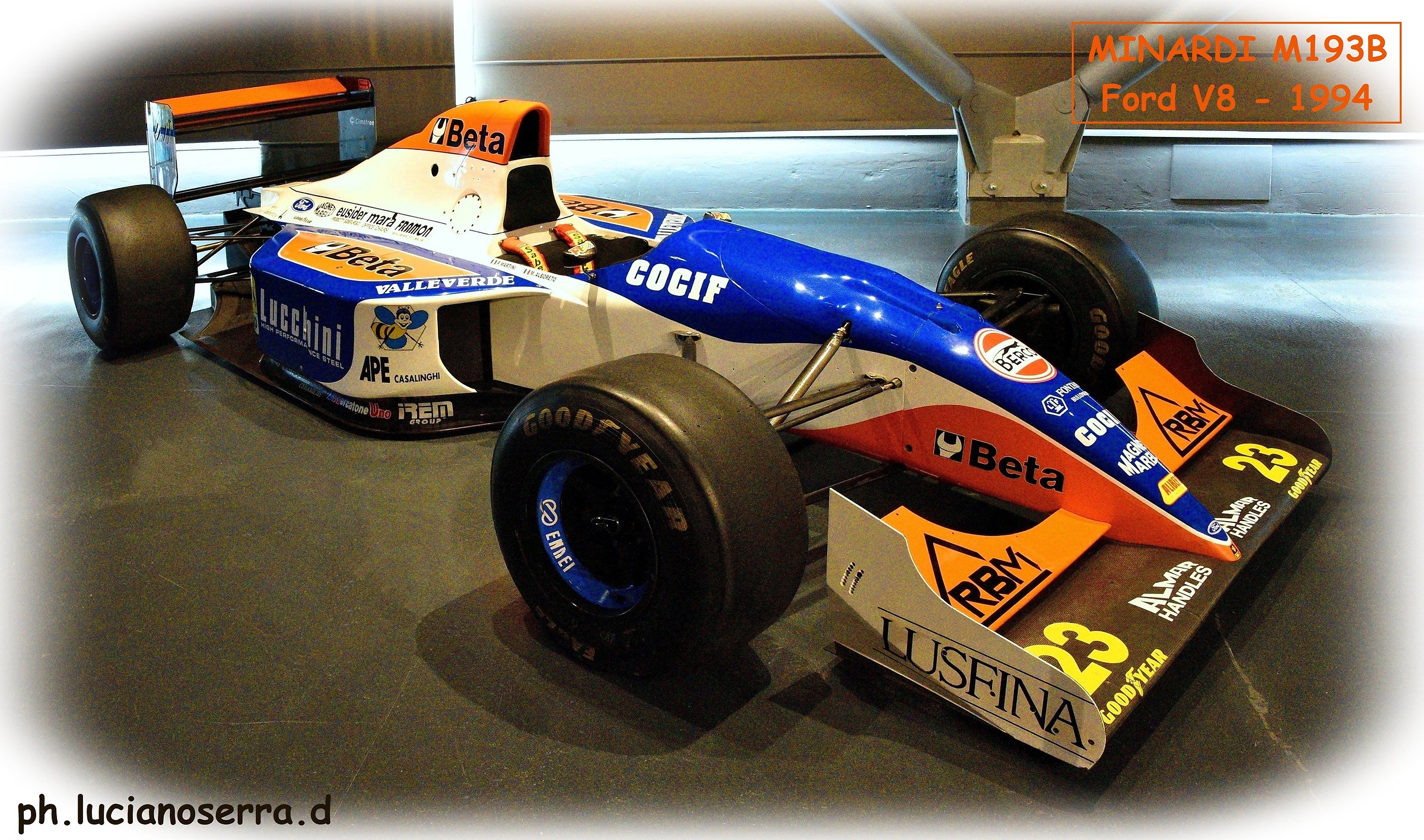 Minardi M193b con motore Ford V8 - 1994
