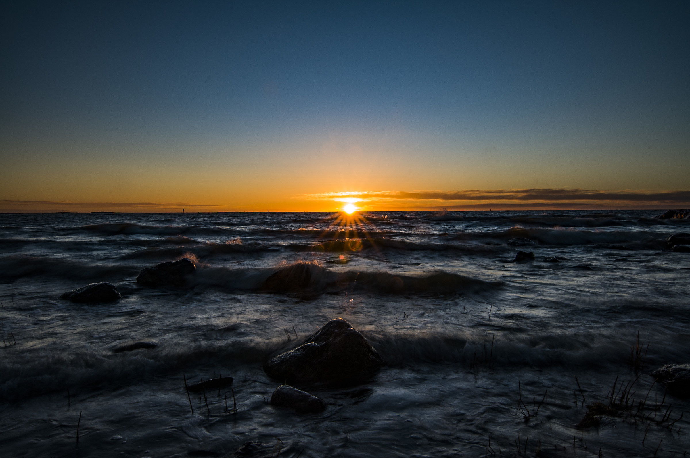 View to sea (Pori / Finland)