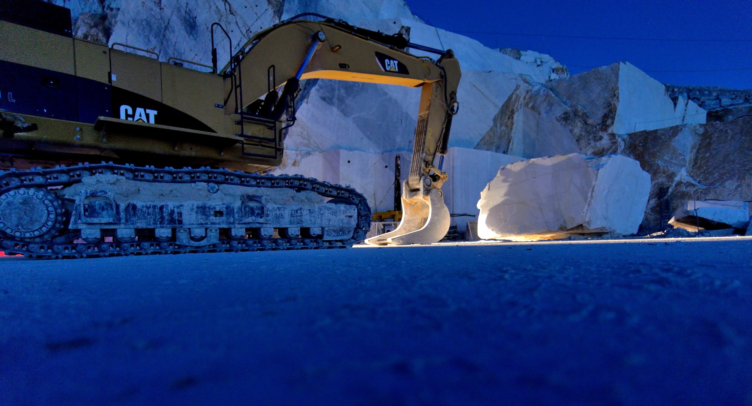 Carrara marble quarries
