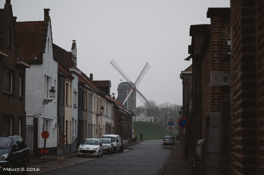 Windmill in Bruges