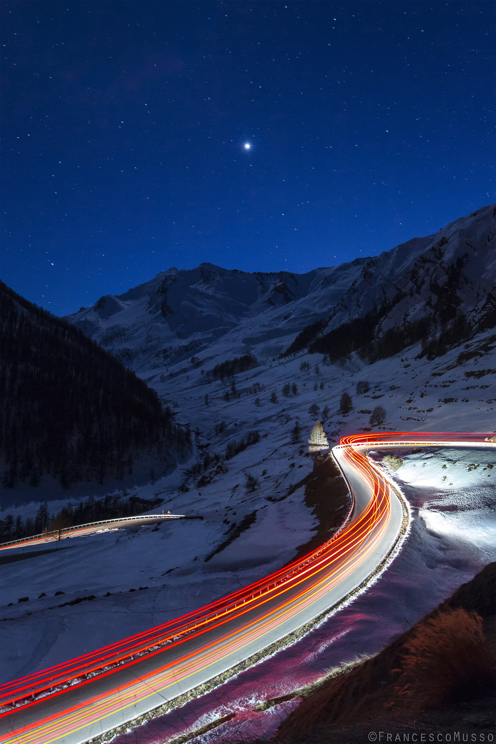 ..ammirando the splendor of Venus ...