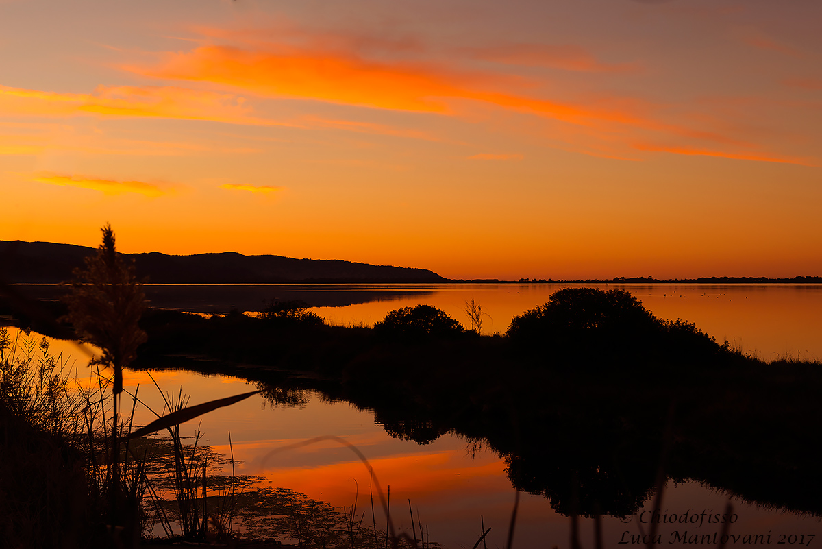 Tramonto sulla laguna