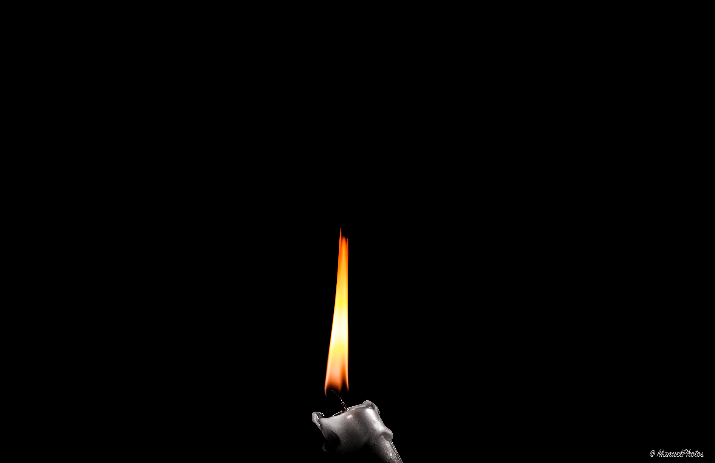 candle in the darkness