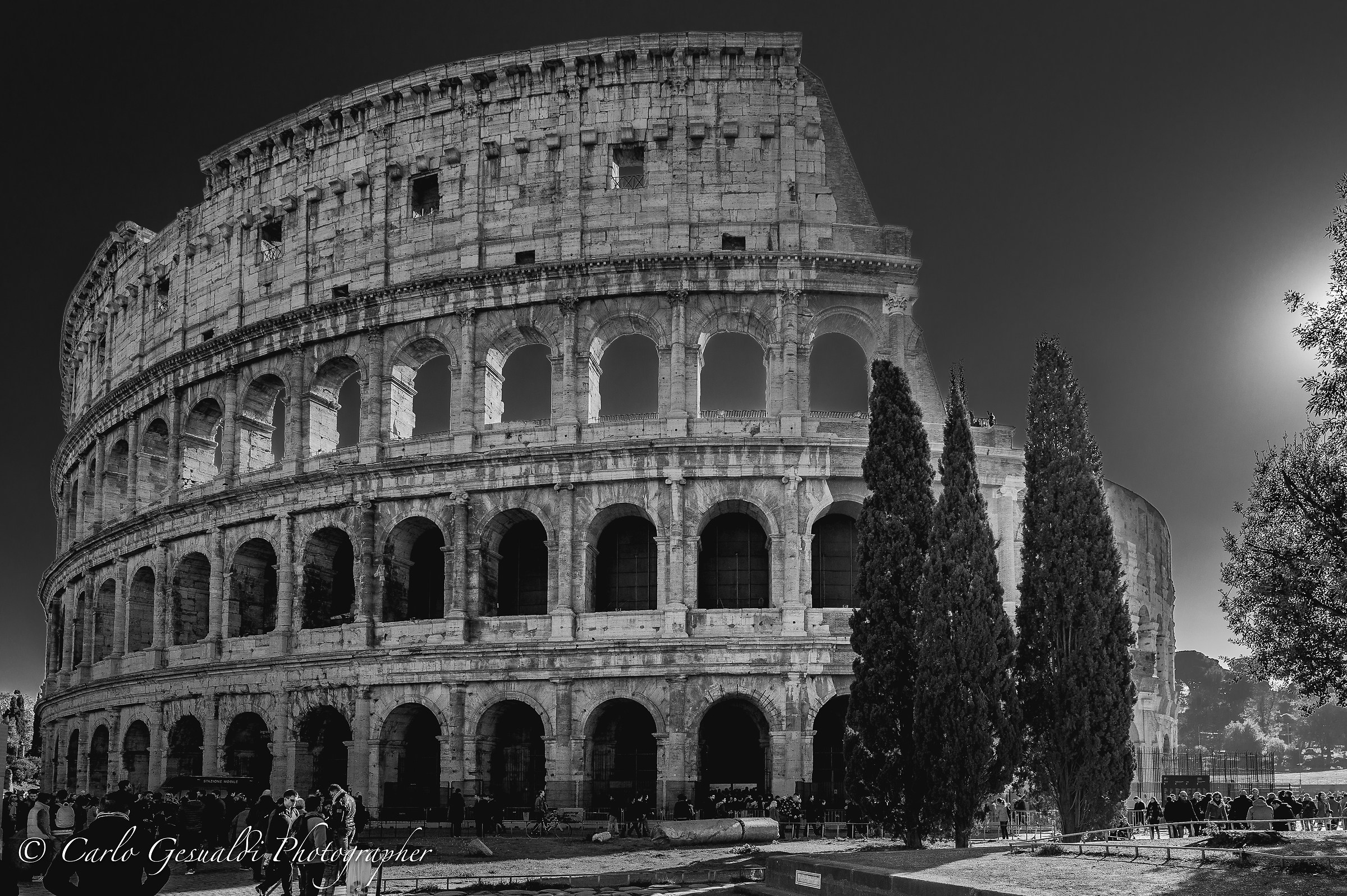La maestosità del Colosseo