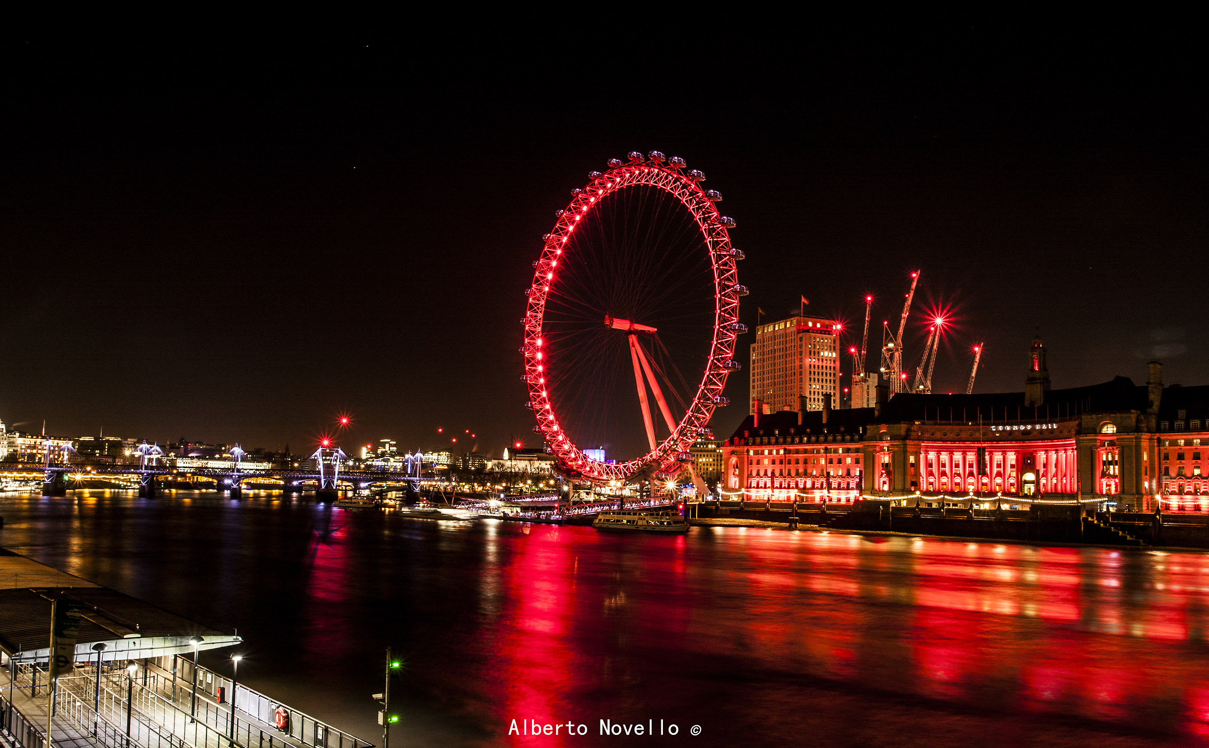 Red London Eye