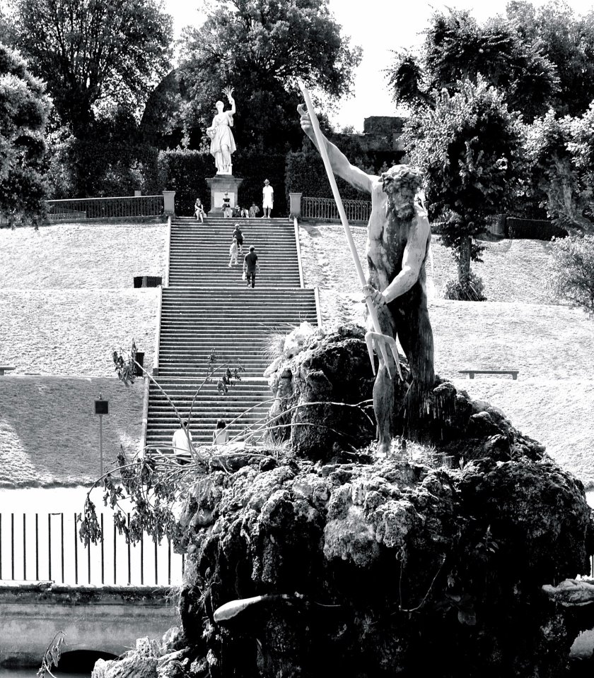 vasca del forcone giardino di boboli firenze