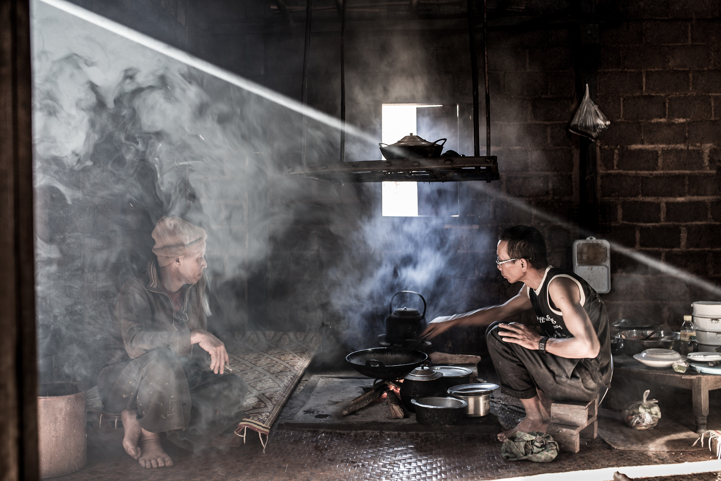 Smoke in the kitchen