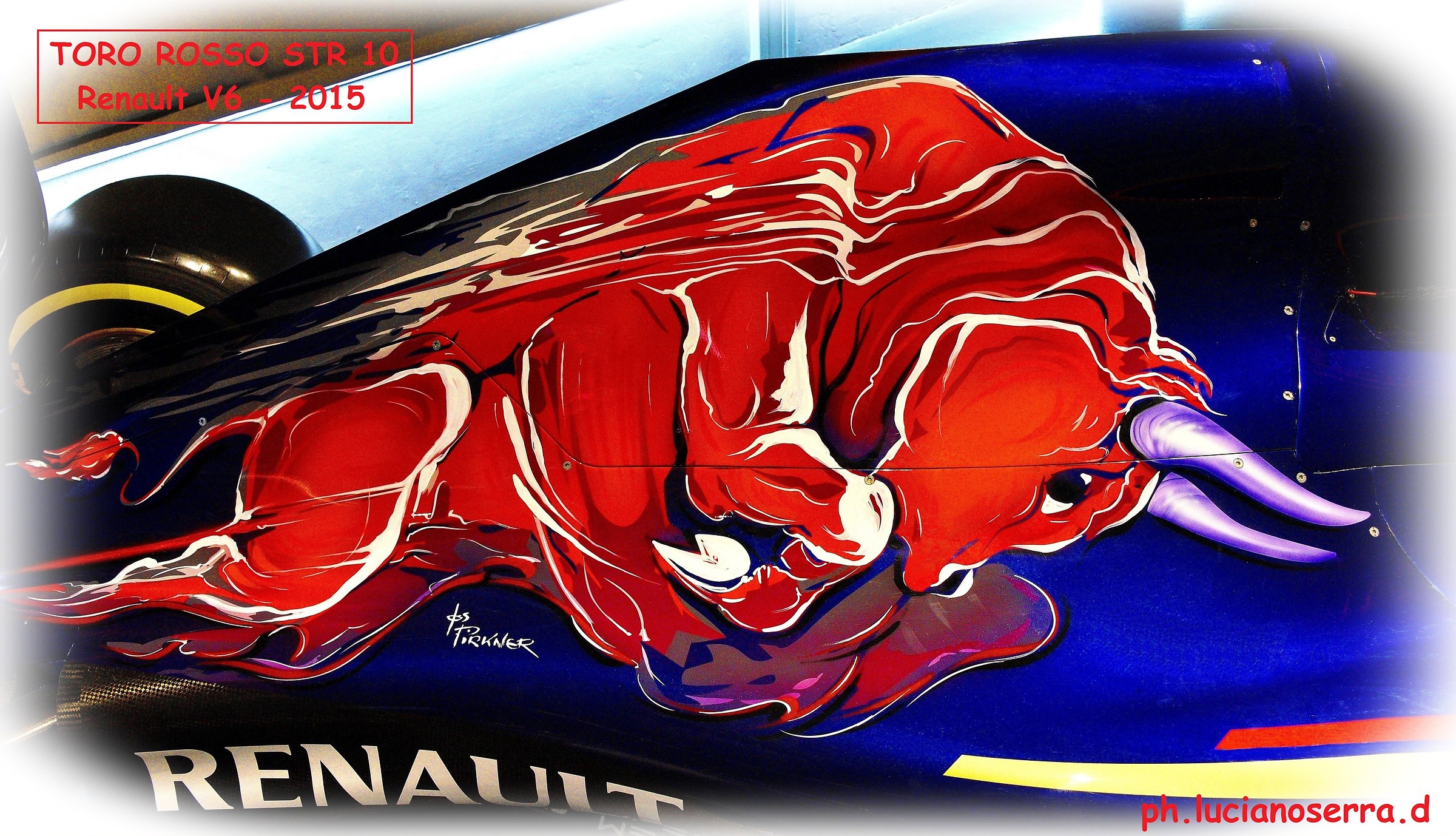 Toro Rosso Str 10 Renault 1,6 Litri Turbo V6 - 2015