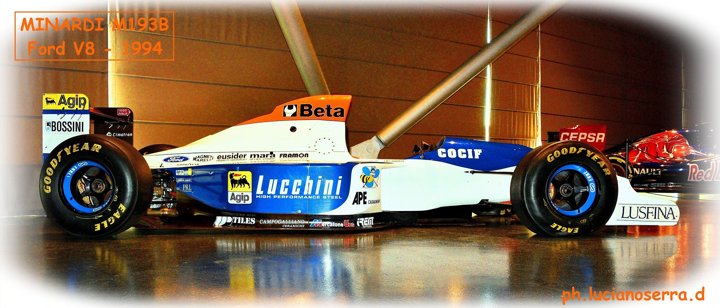 Minardi M193b con motore Ford V8 - 1994