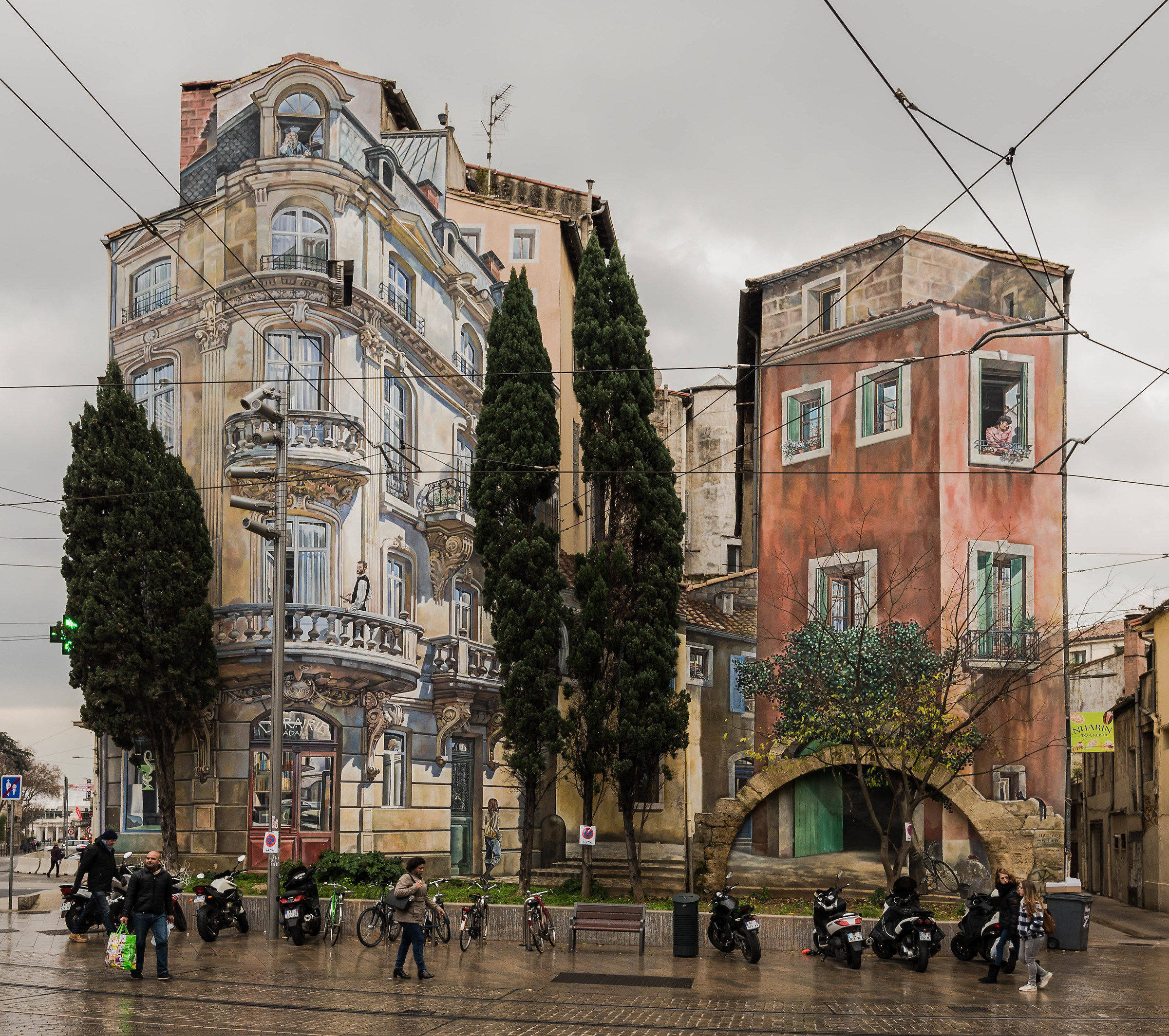 Place Edouard Adam in Montpellier