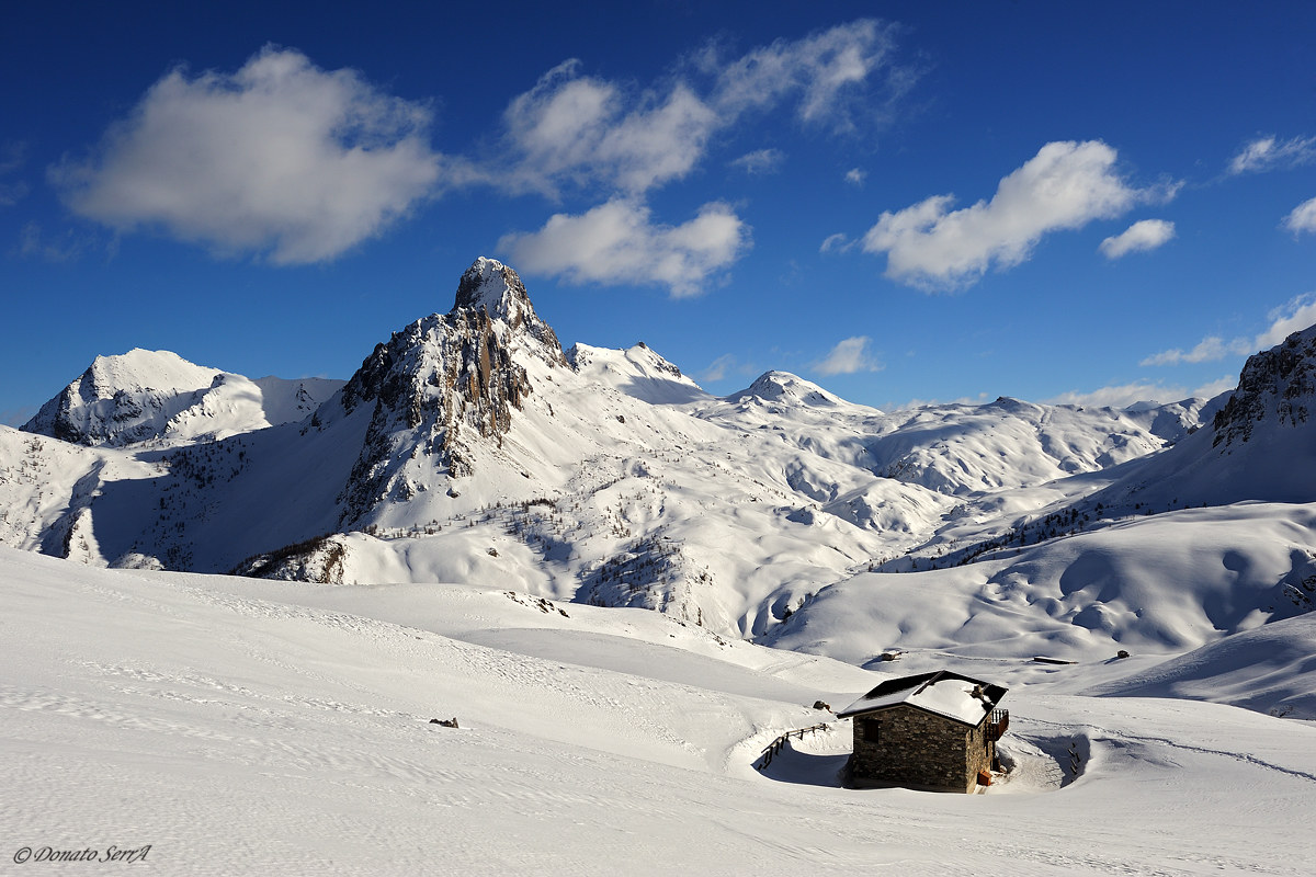 Rocca la Meja dall'altopiano Gardetta