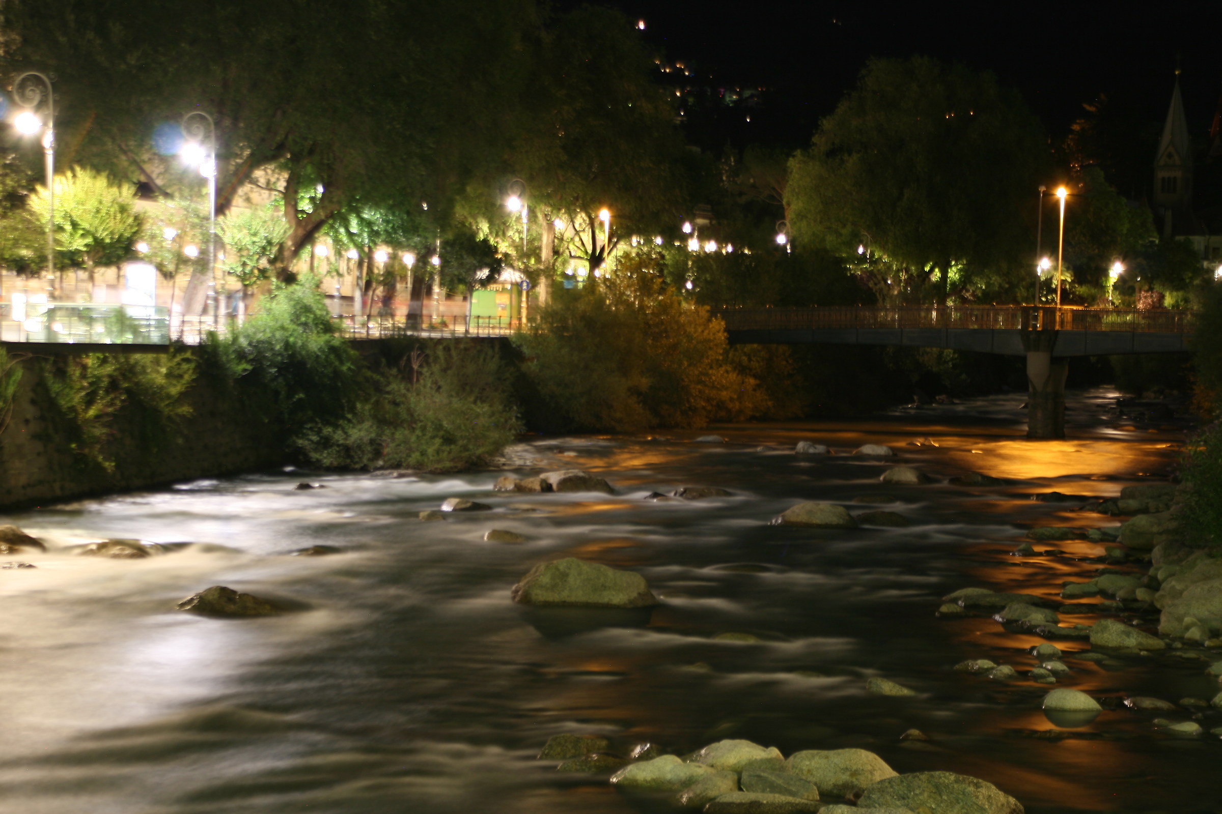 Merano il fiume Passirio