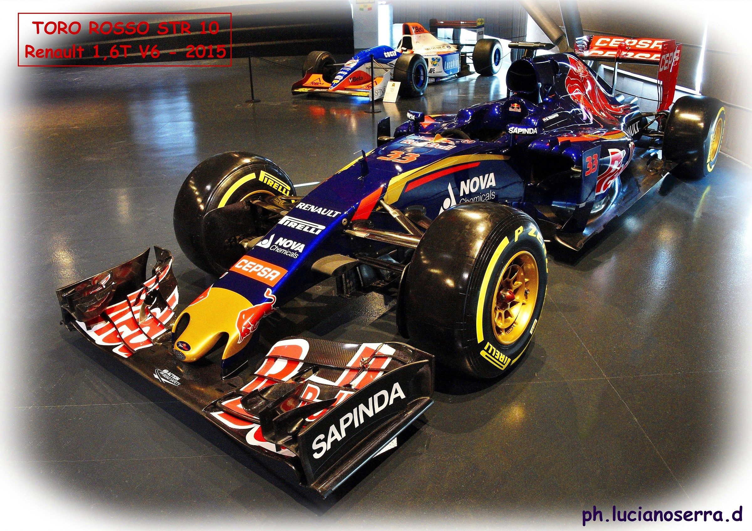 Toro Rosso Str 10 Renault 1,6 Litri Turbo V6 - 2015