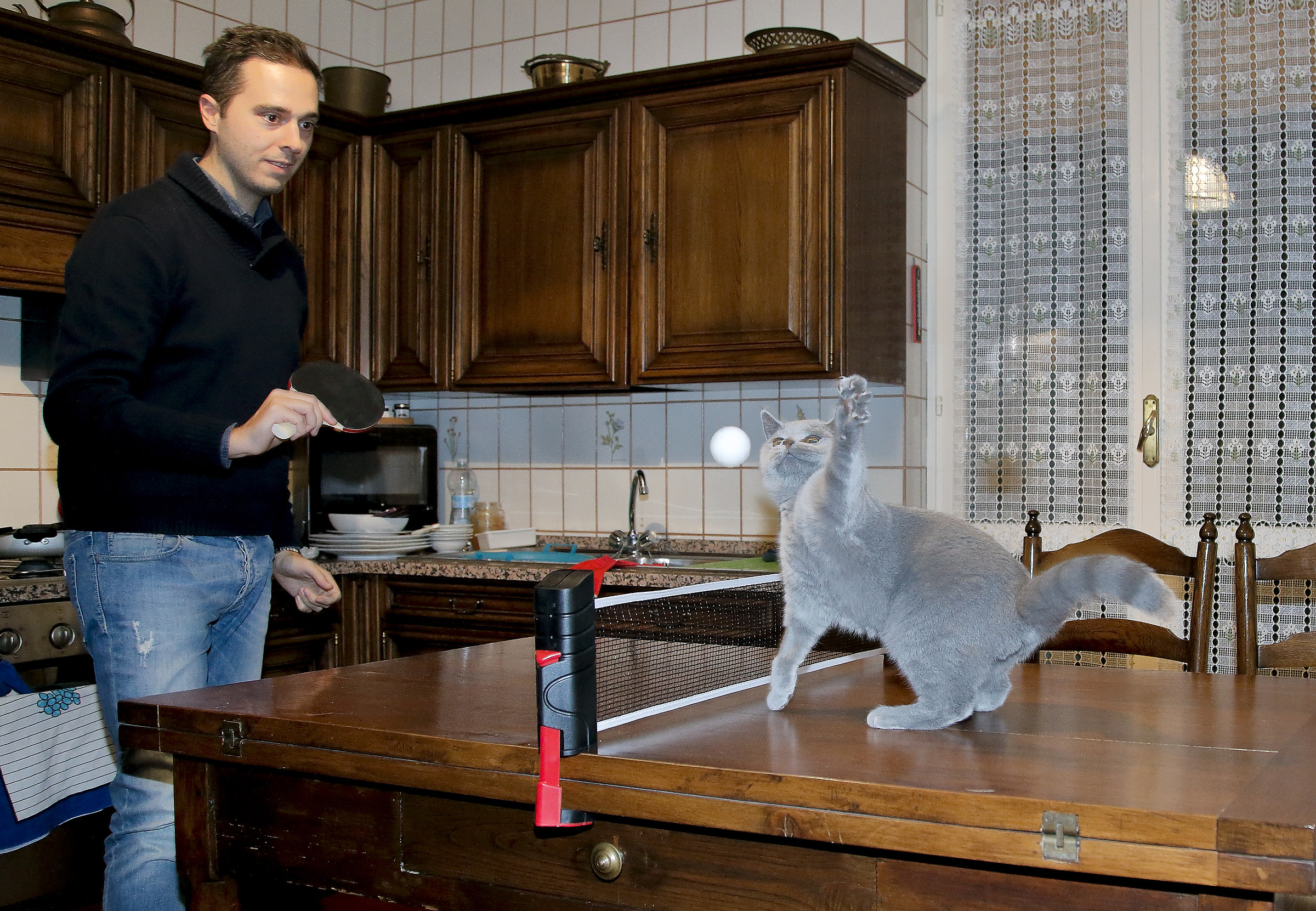 Mio genero ( quello con la maglia)