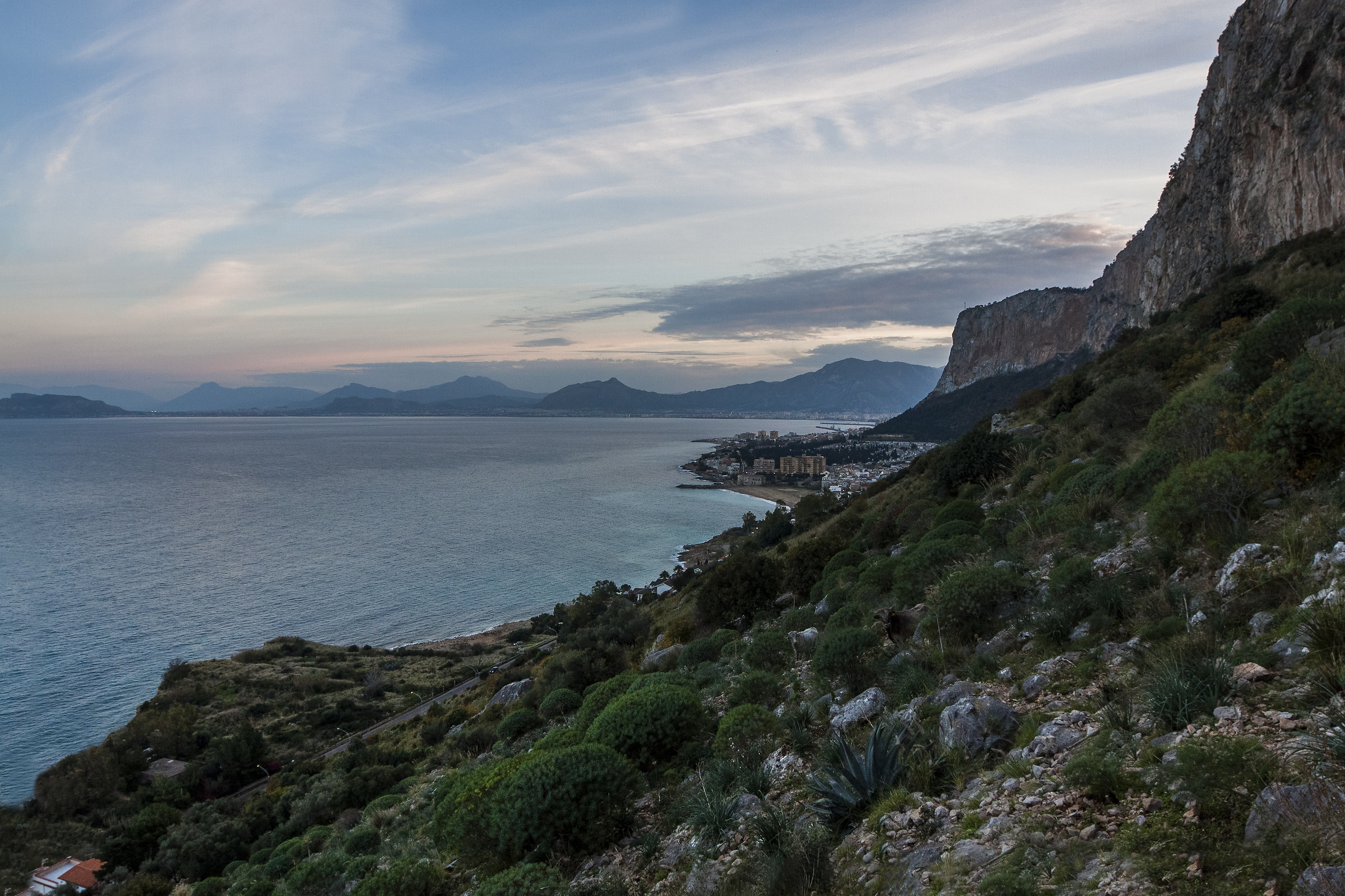 Le pendici di monte Pellegrino