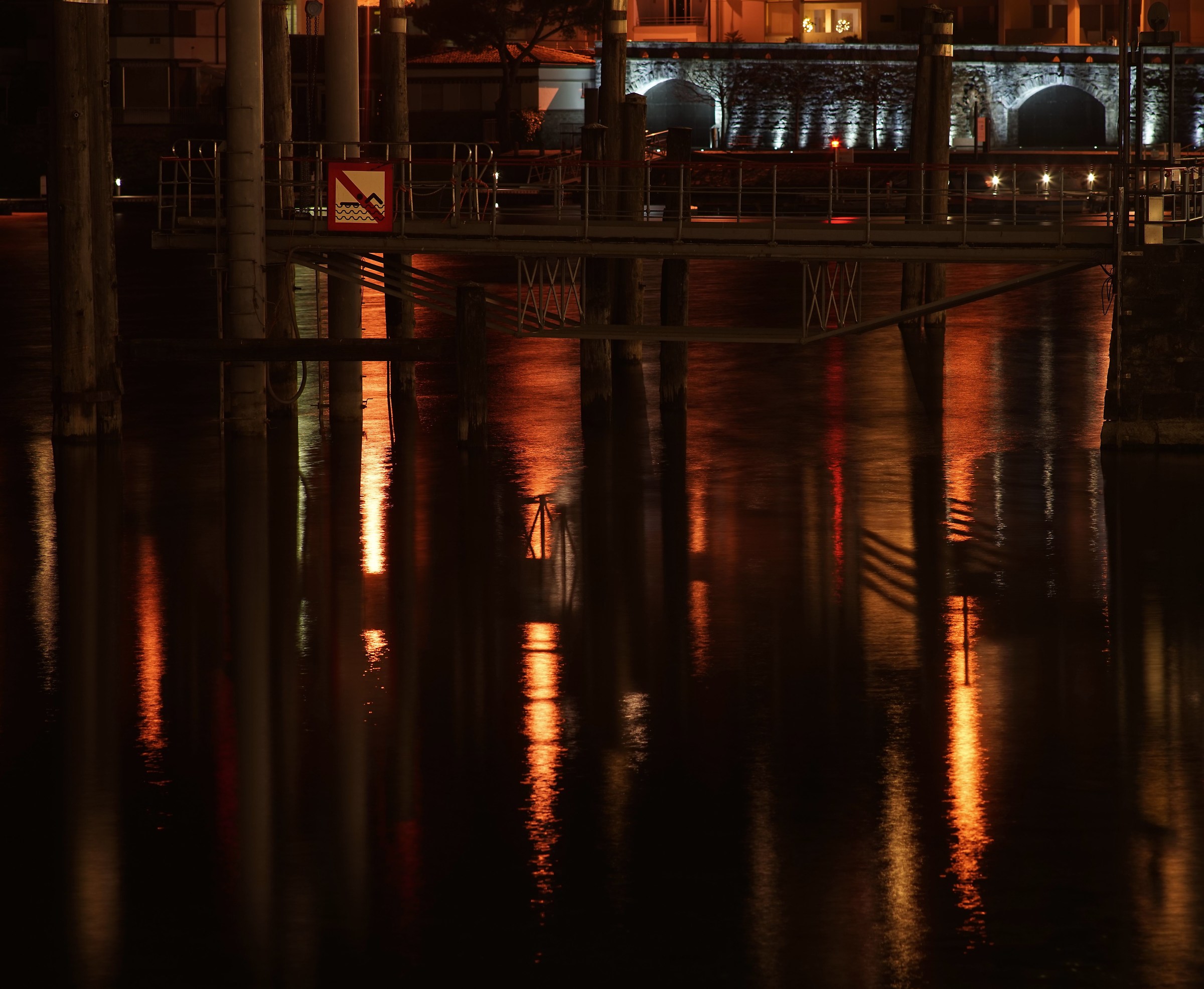 Ascona by night / Lake Maggiore