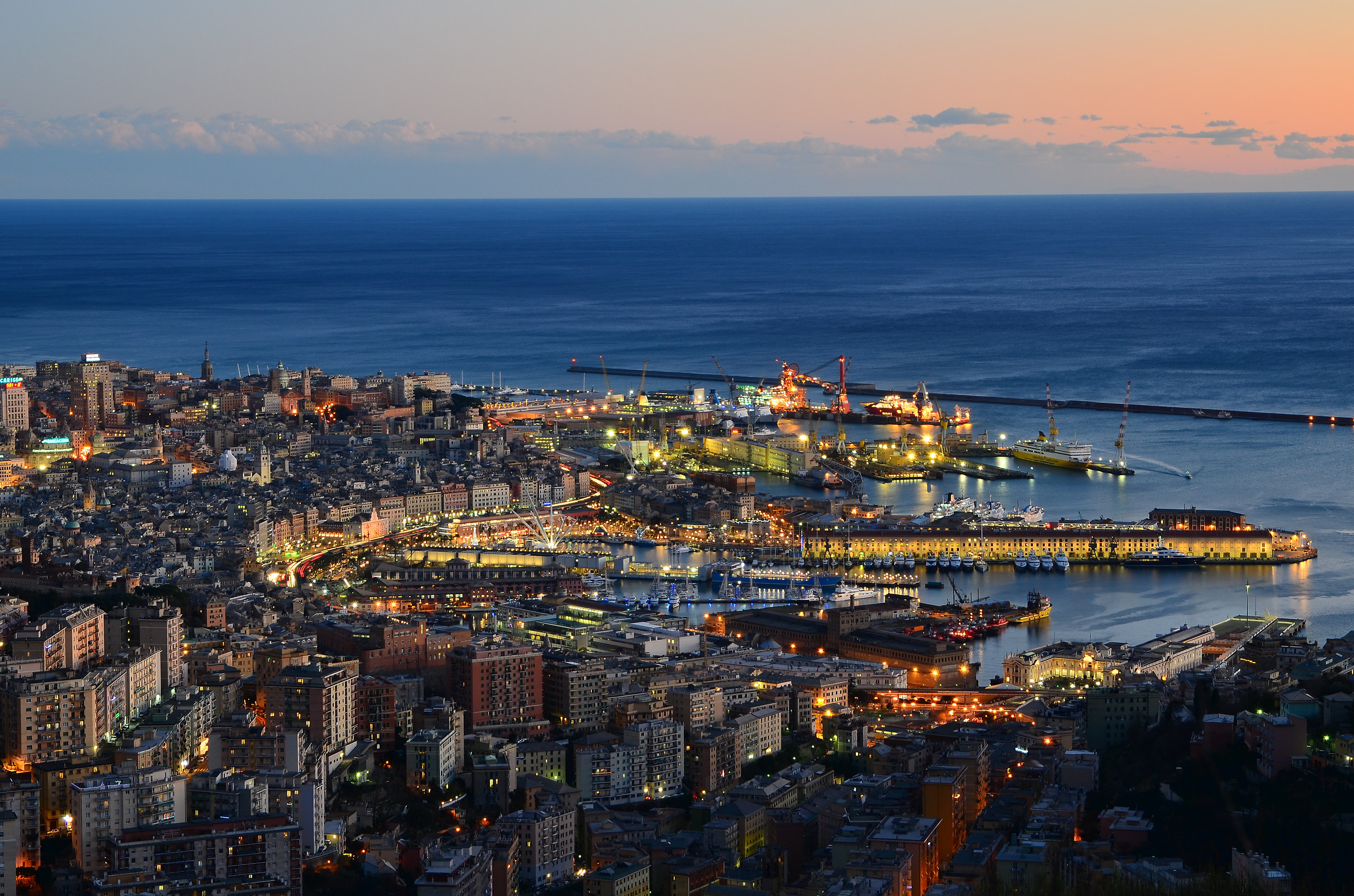 Genova : il porto antico