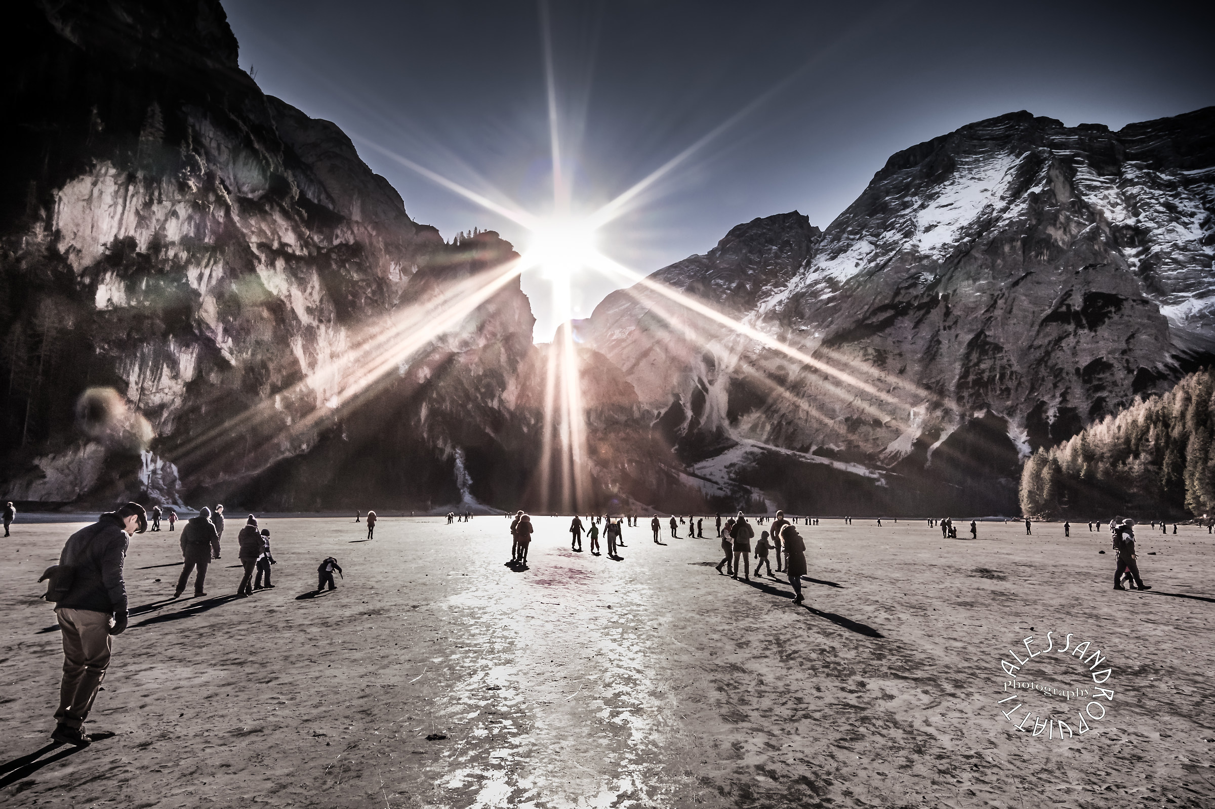 Spirito del lago congelato