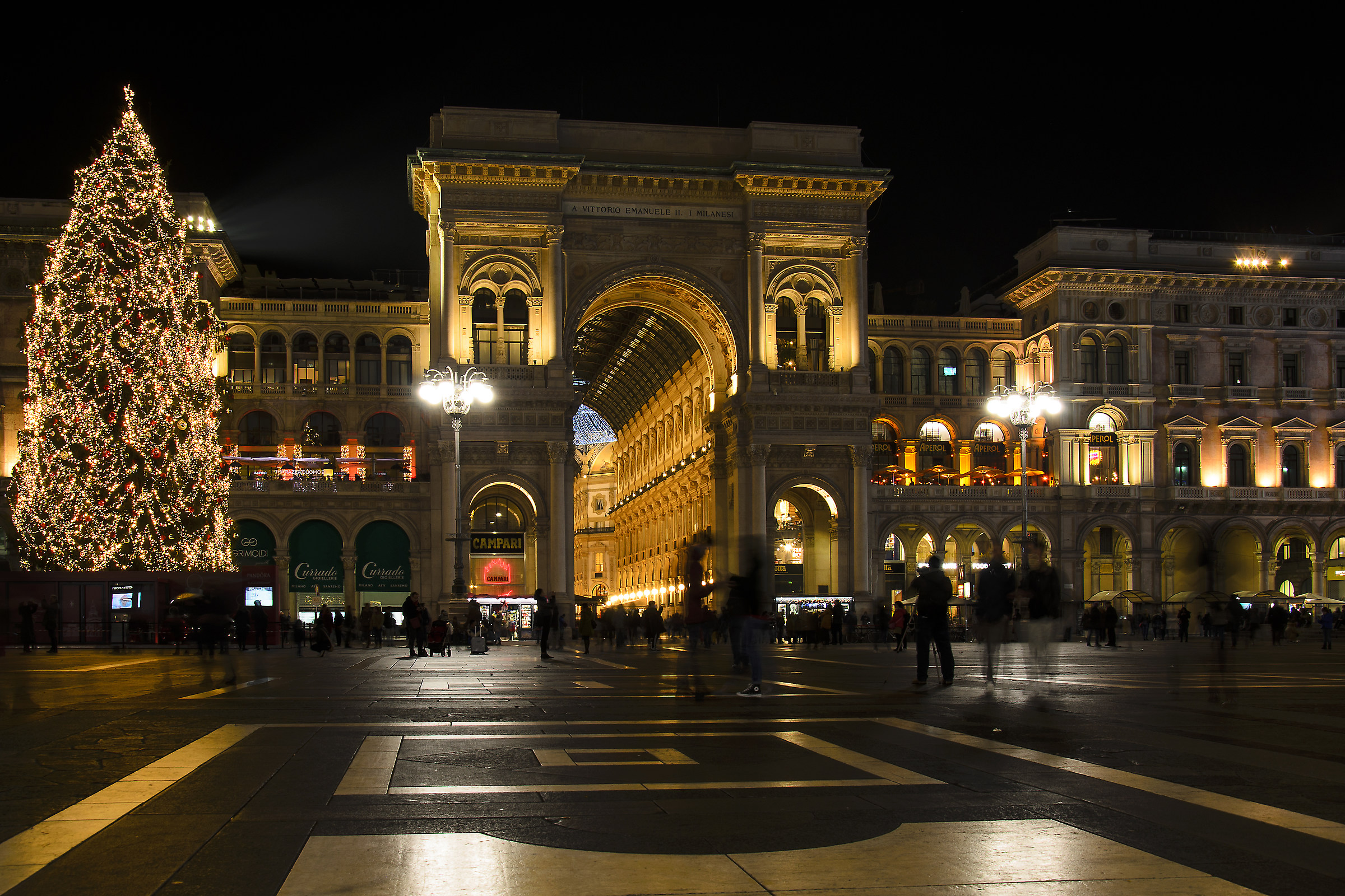 Milano Galleria Natale 2016