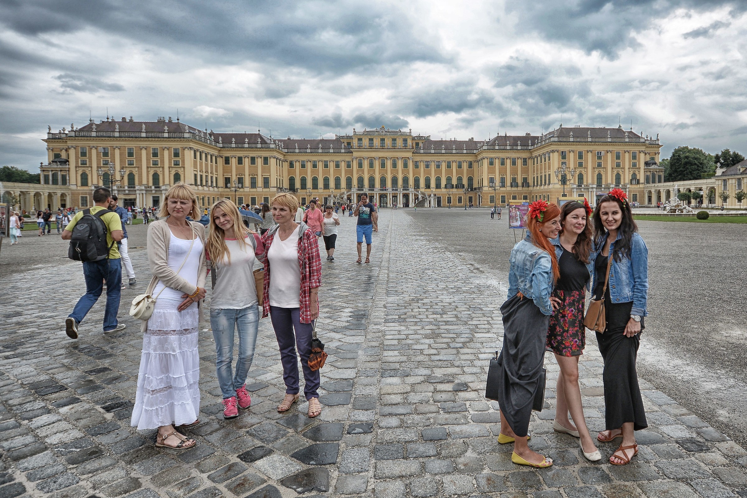 Vallette involontarie a Schönbrunn