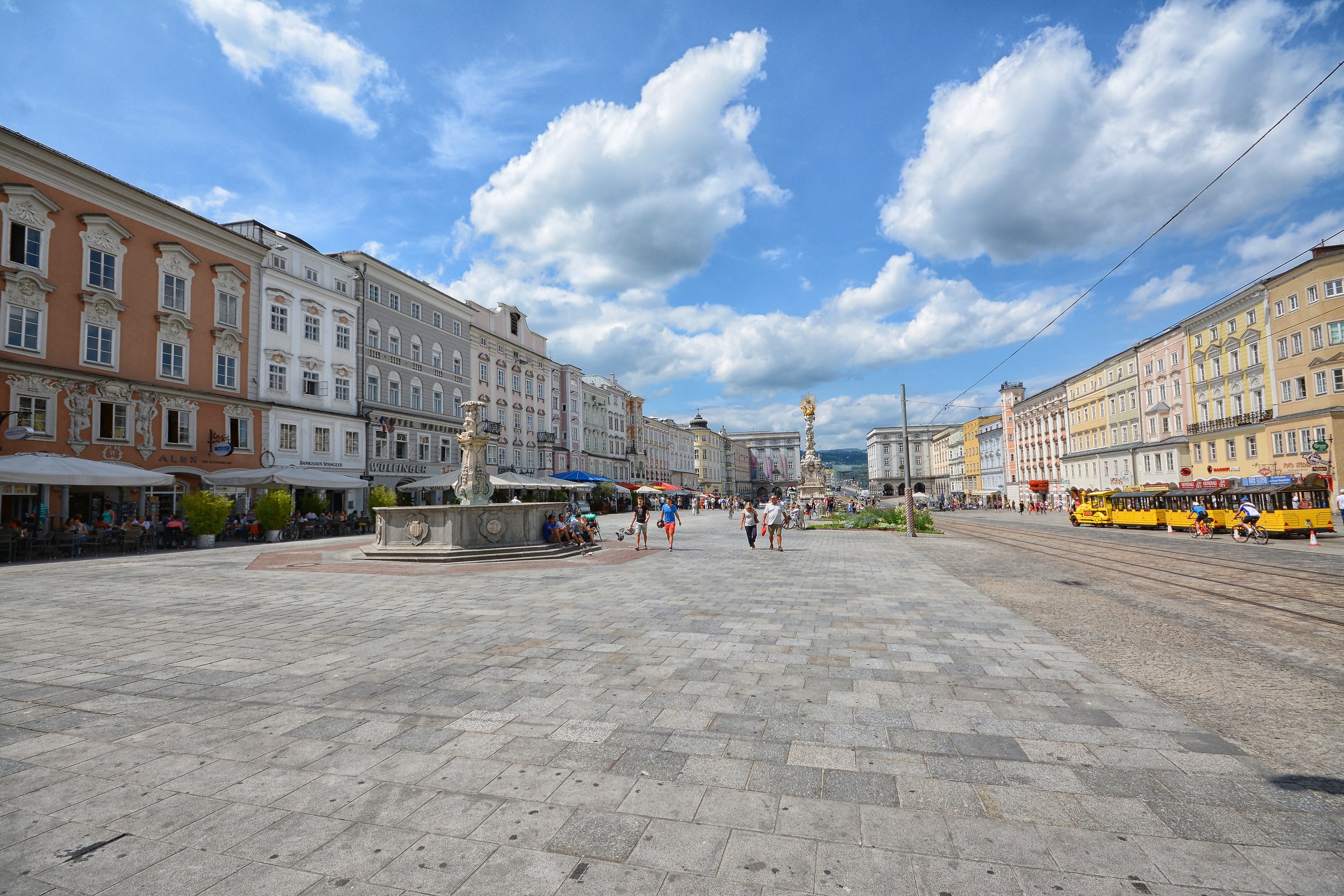 Linz, la piazza